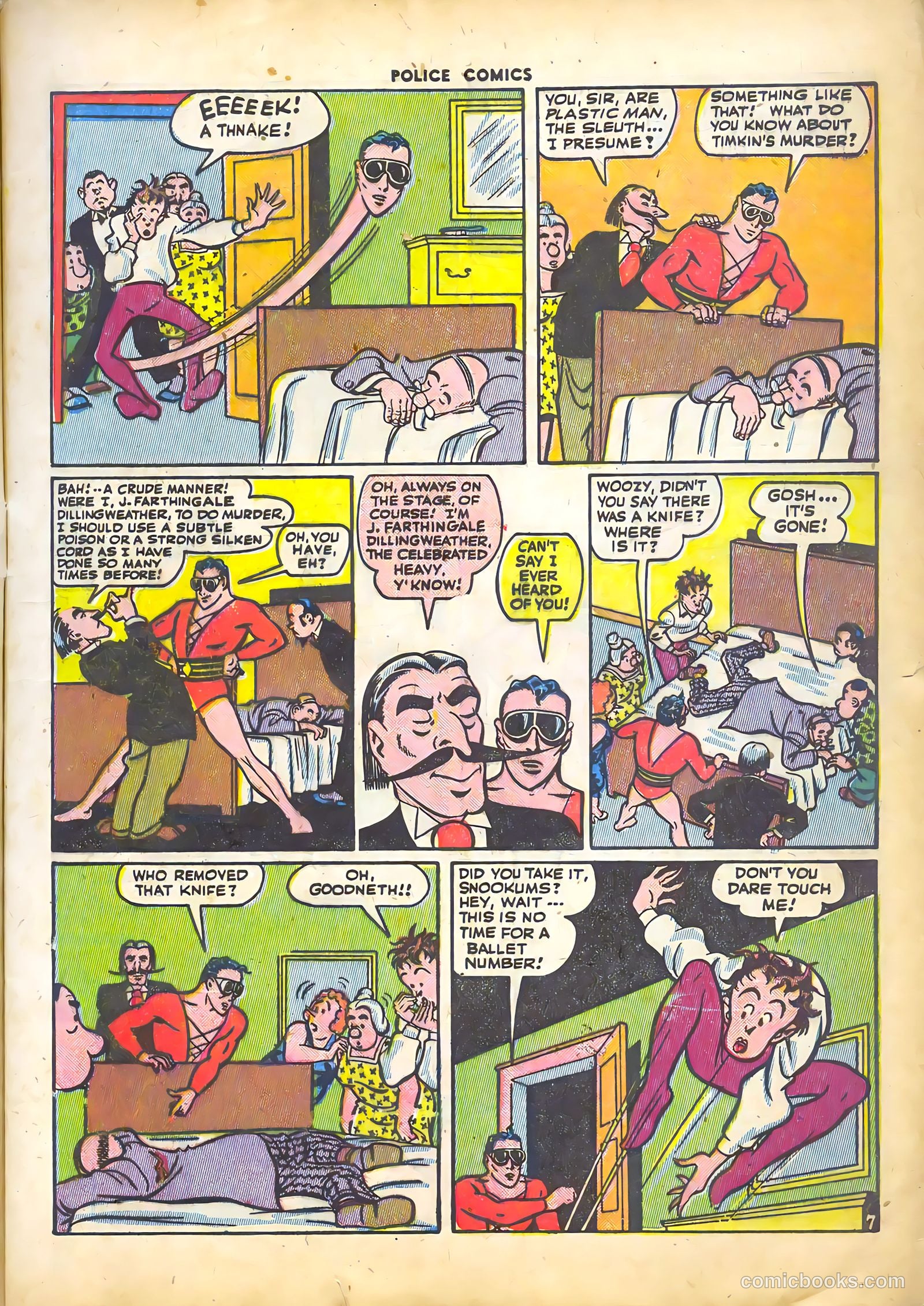 Police Comics #40 (1945) — page 10 of 61