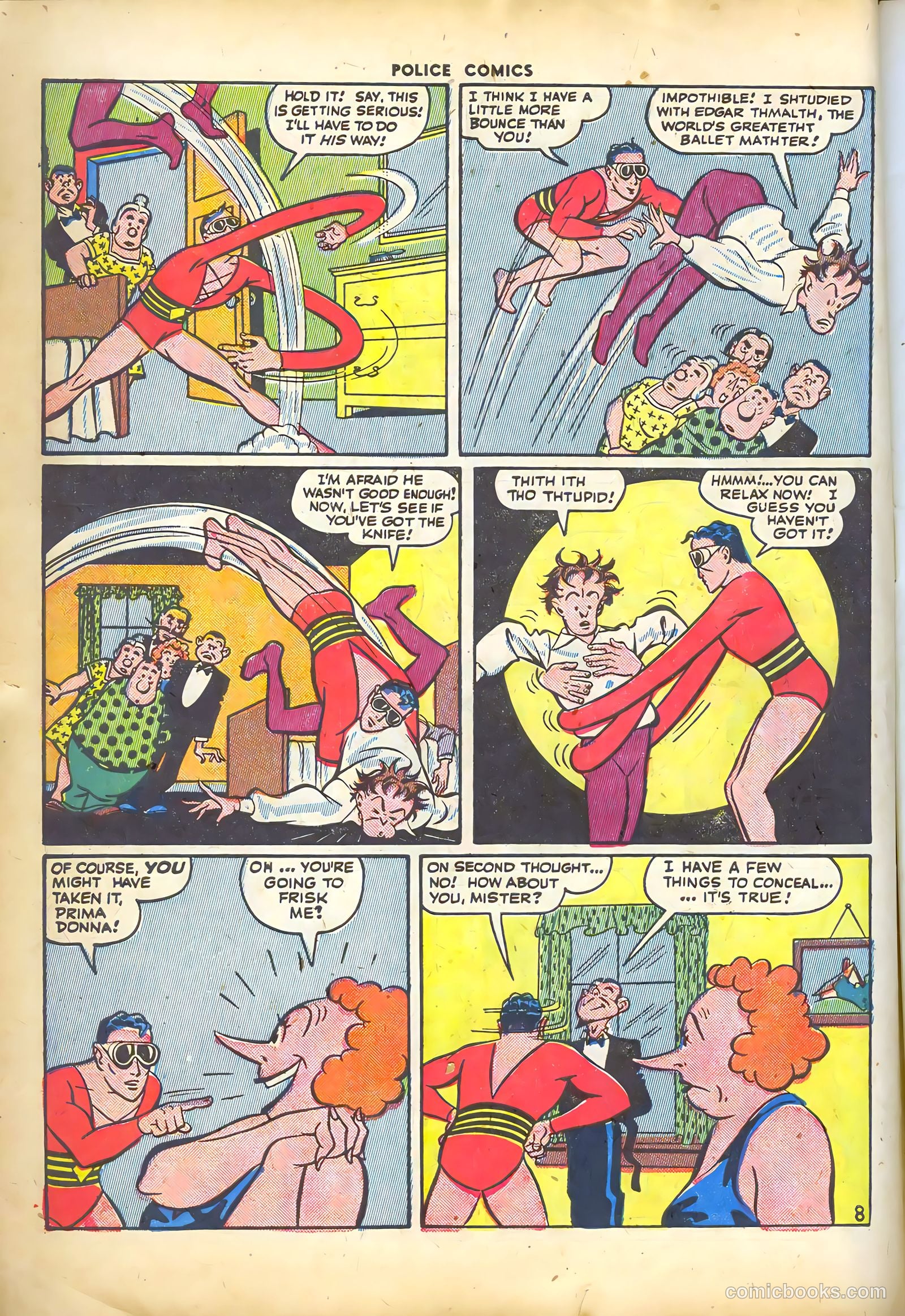 Police Comics #40 (1945) — page 11 of 61