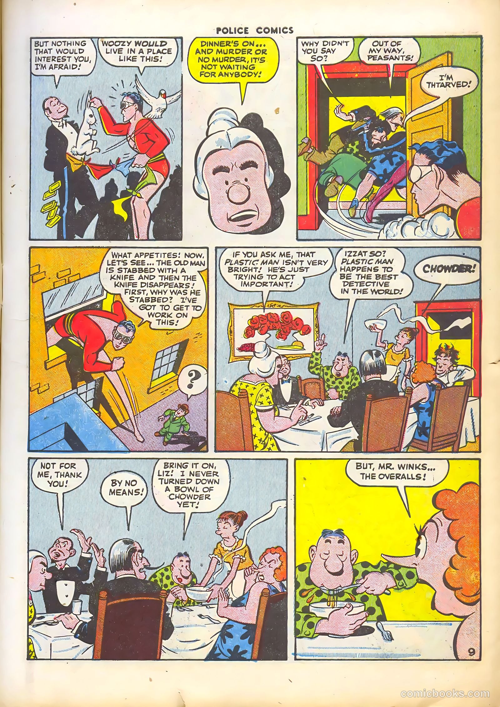 Police Comics #40 (1945) — page 12 of 61