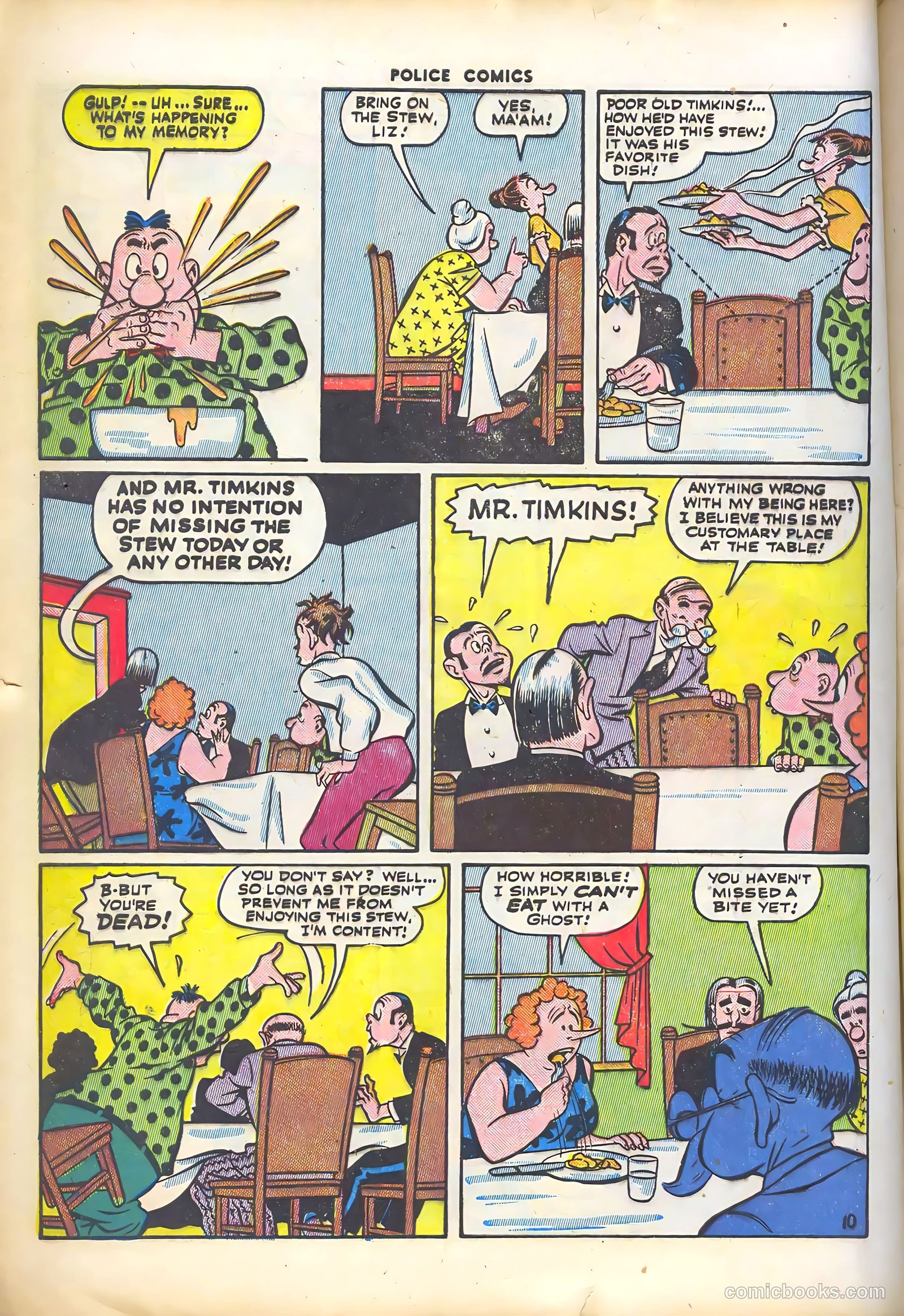 Police Comics #40 (1945) — page 13 of 61