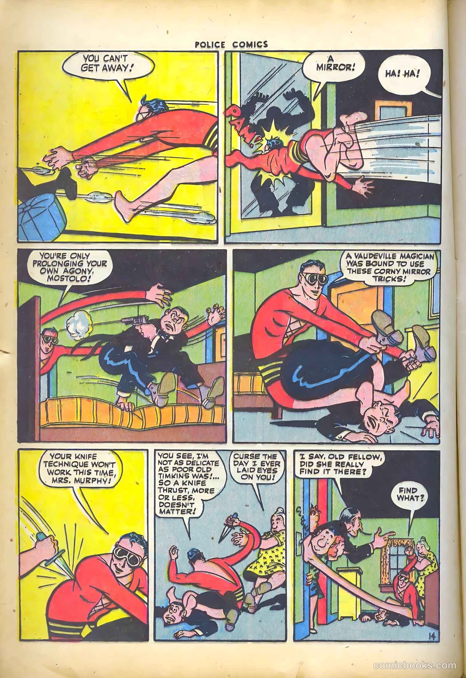 Police Comics #40 (1945) — page 17 of 61