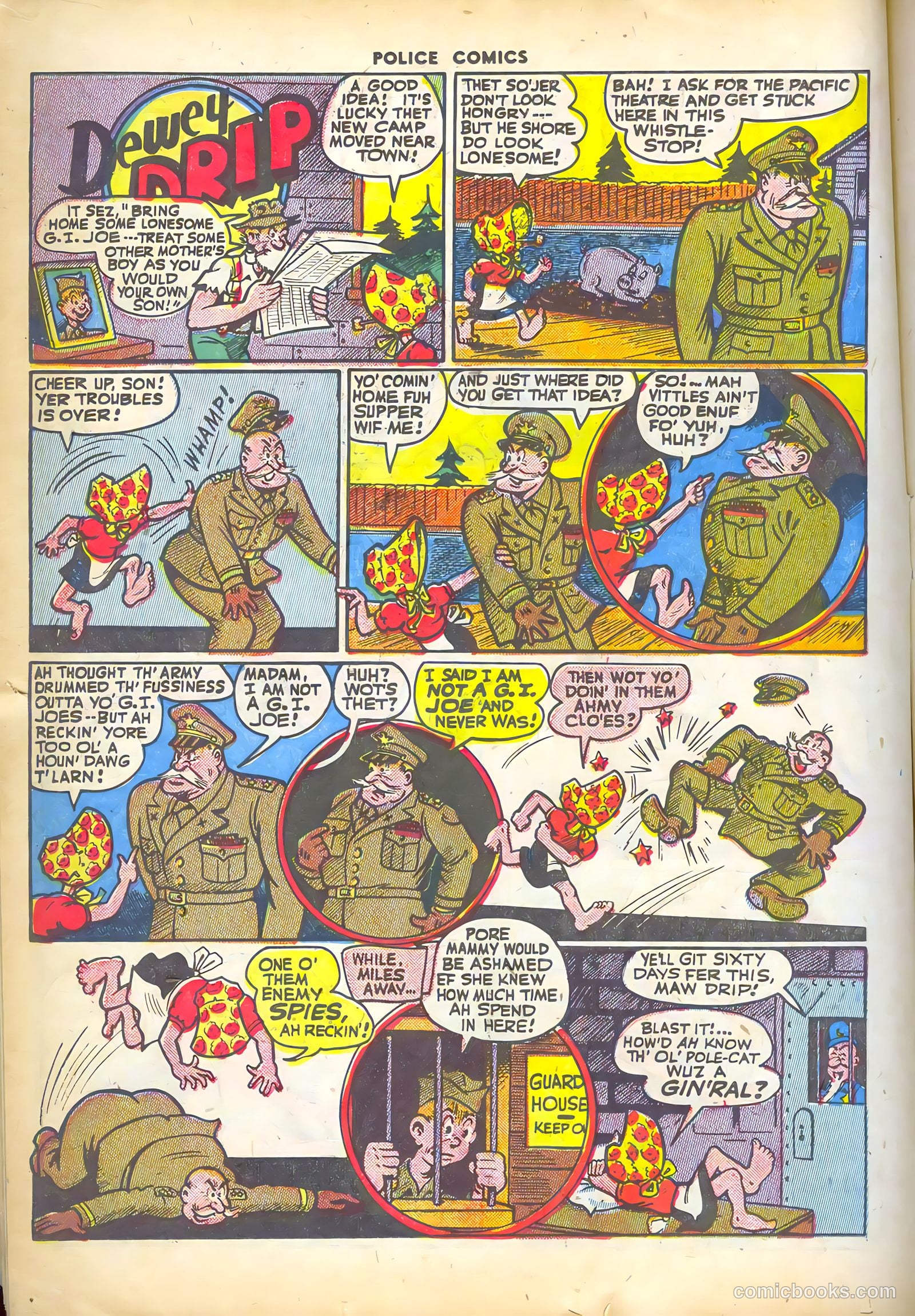Police Comics #40 (1945) — page 19 of 61