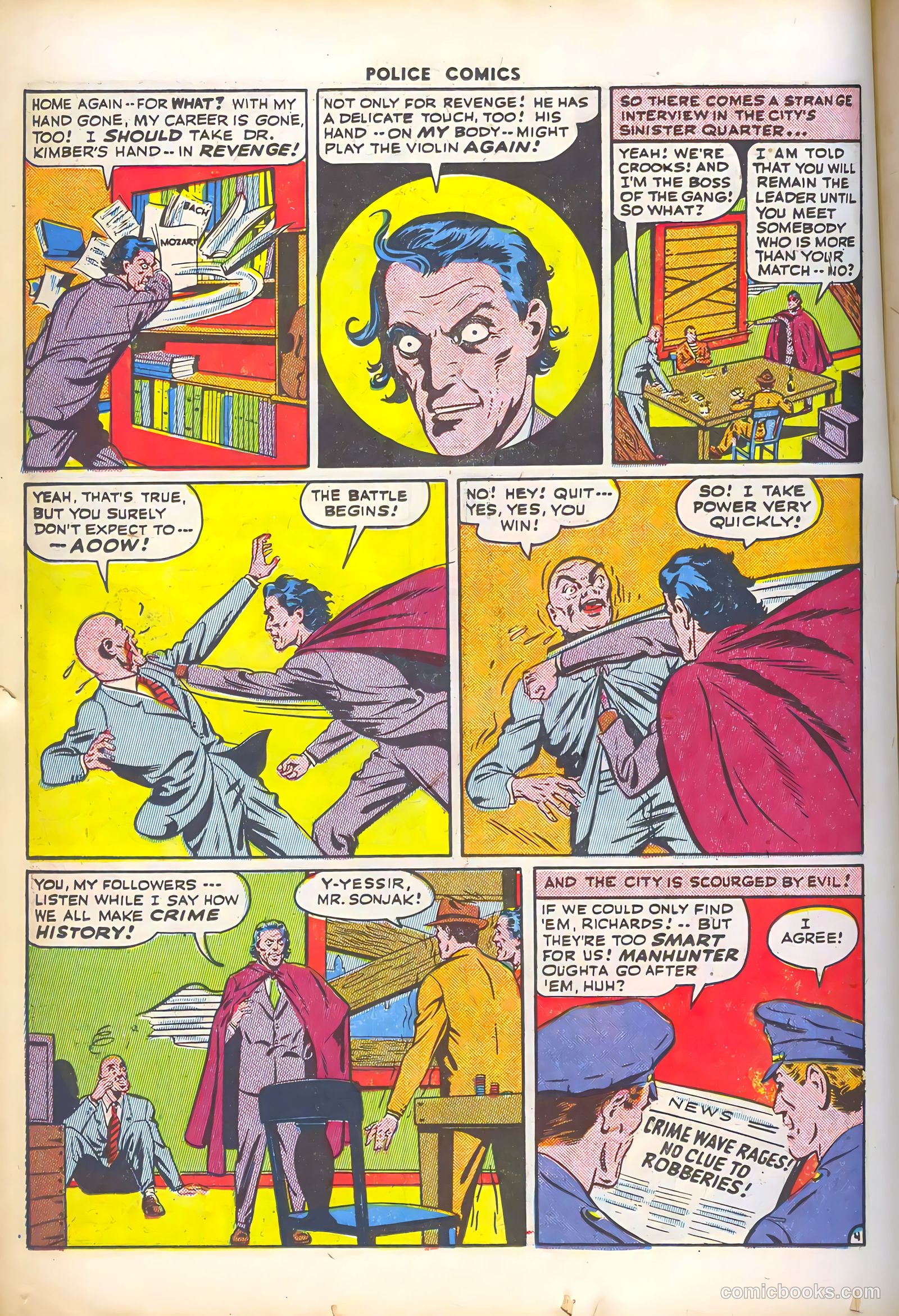 Police Comics #40 (1945) — page 23 of 61