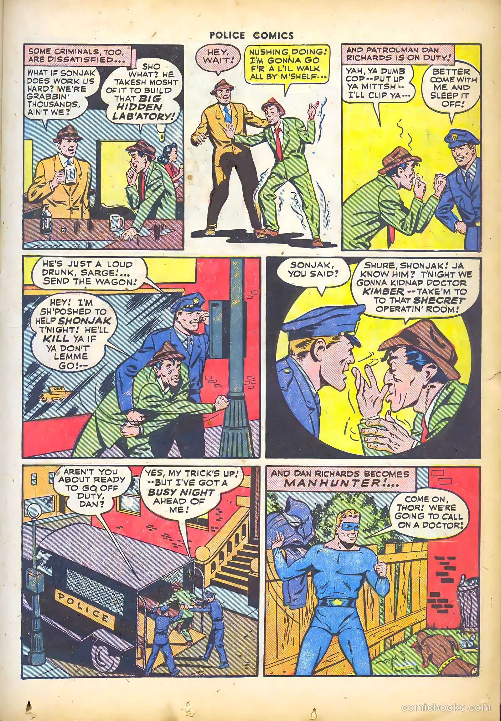 Police Comics #40 (1945) — page 24 of 61