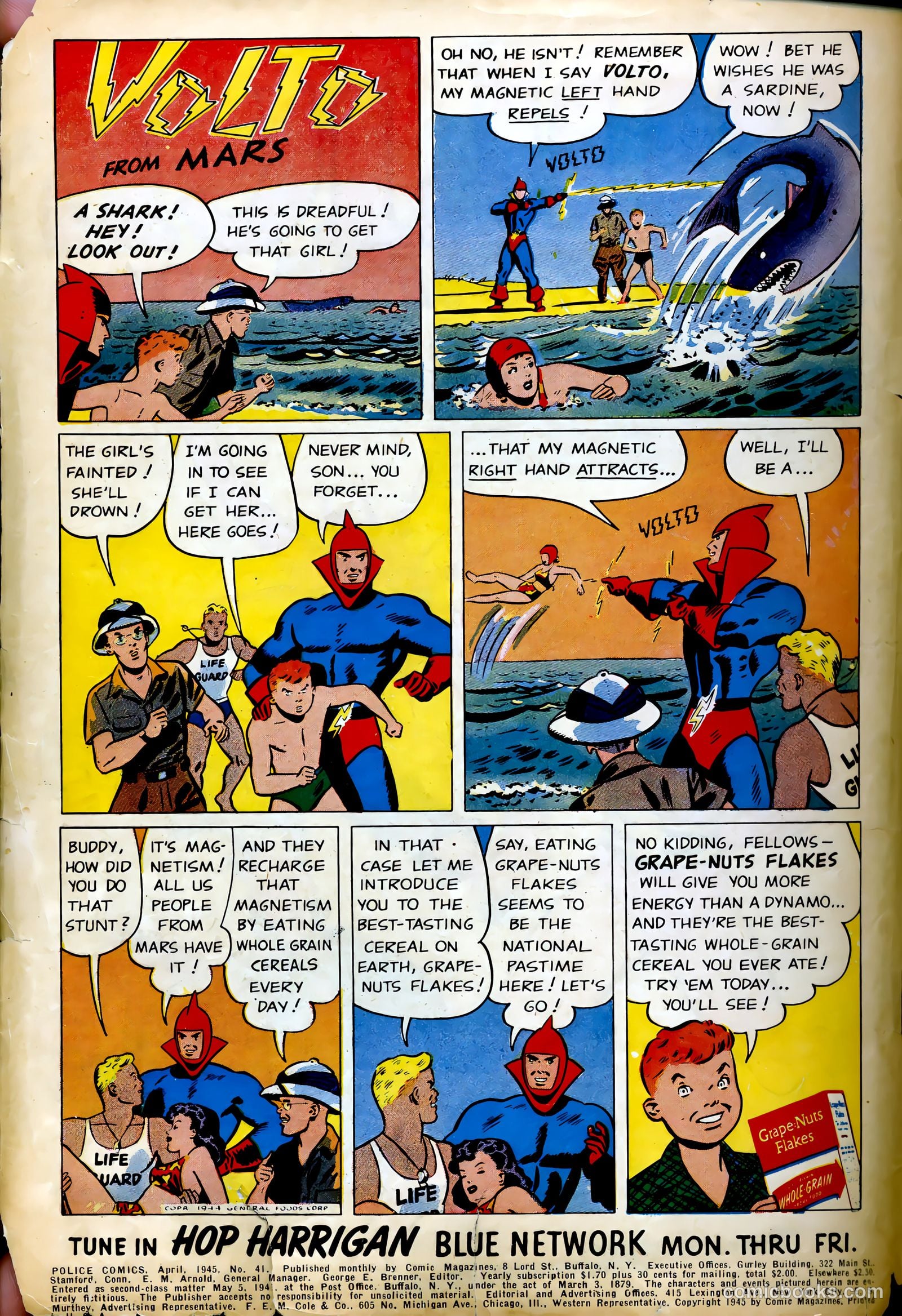 Police Comics #41 (1945) — page 2 of 60