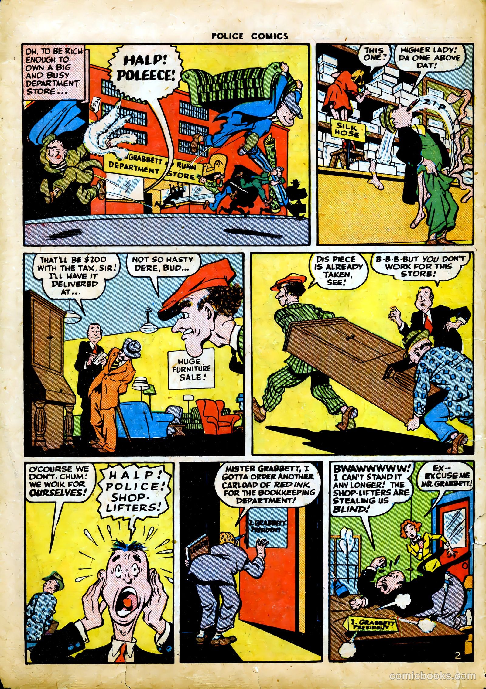 Police Comics #41 (1945) — page 4 of 60