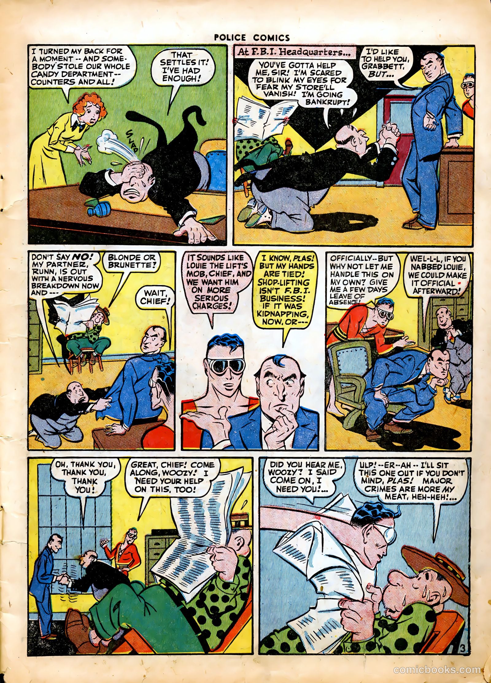 Police Comics #41 (1945) — page 5 of 60