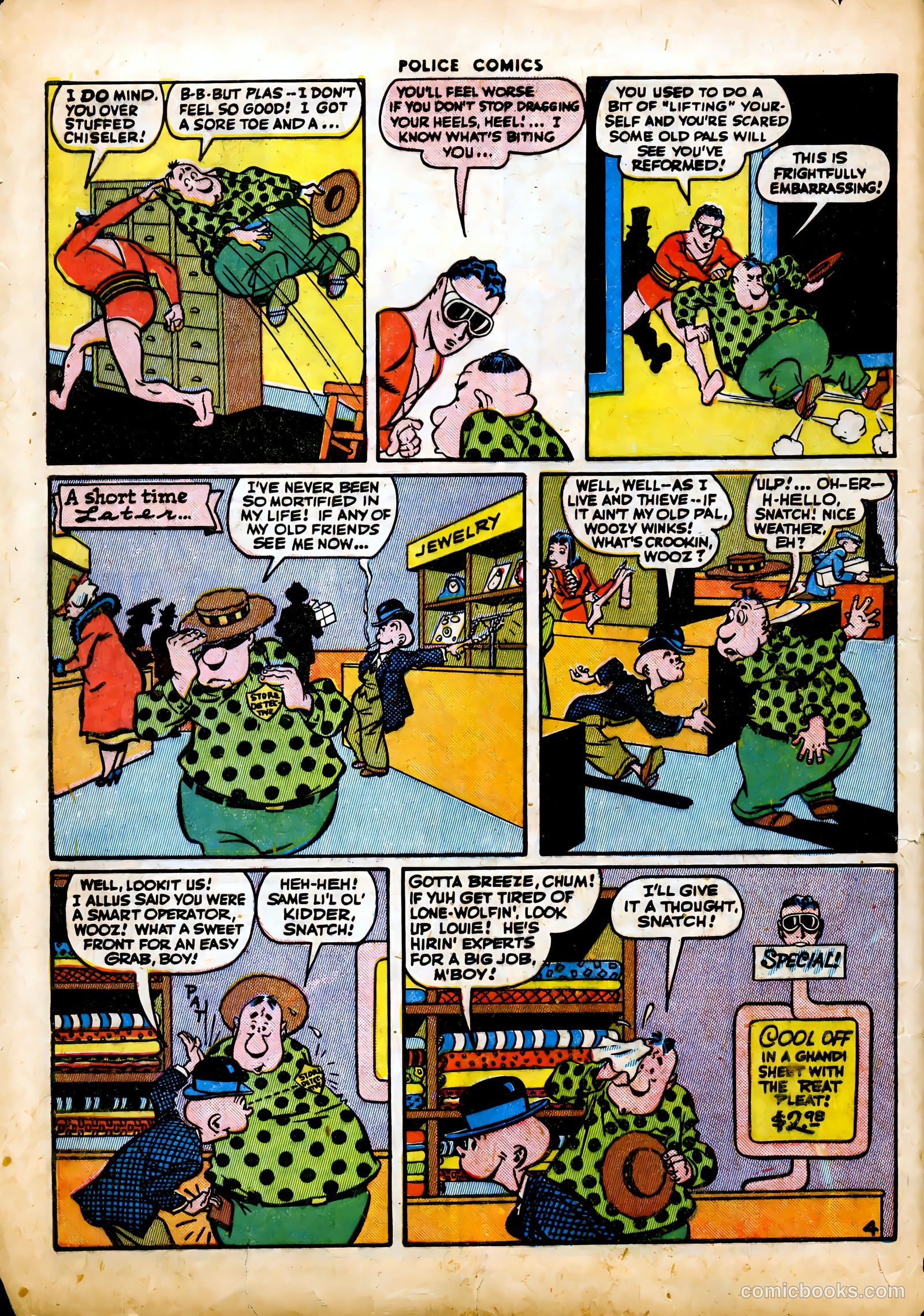 Police Comics #41 (1945) — page 6 of 60
