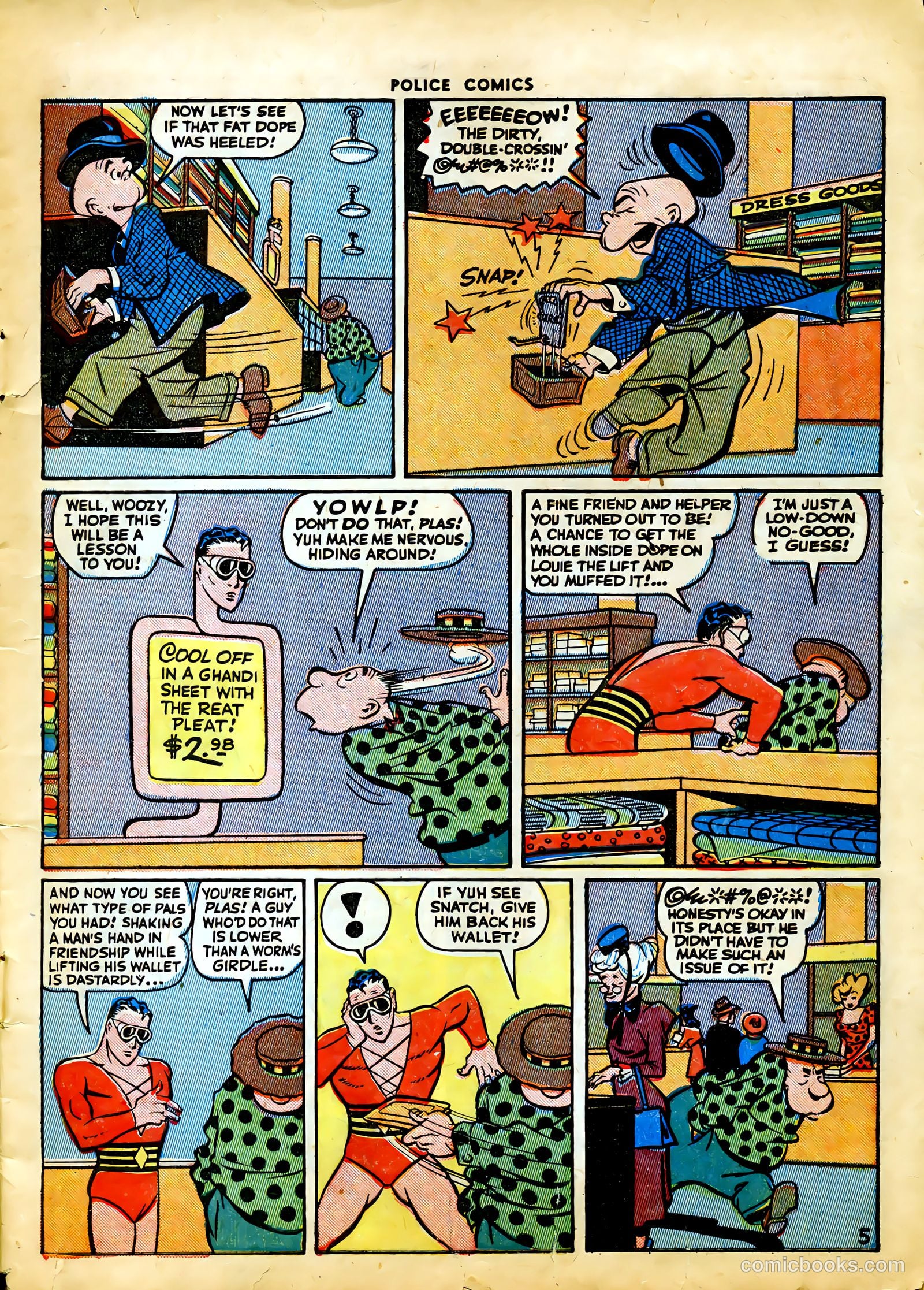 Police Comics #41 (1945) — page 7 of 60