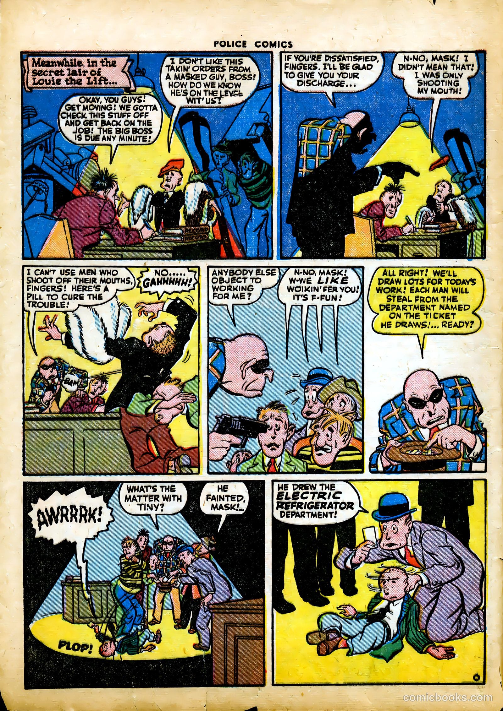 Police Comics #41 (1945) — page 8 of 60