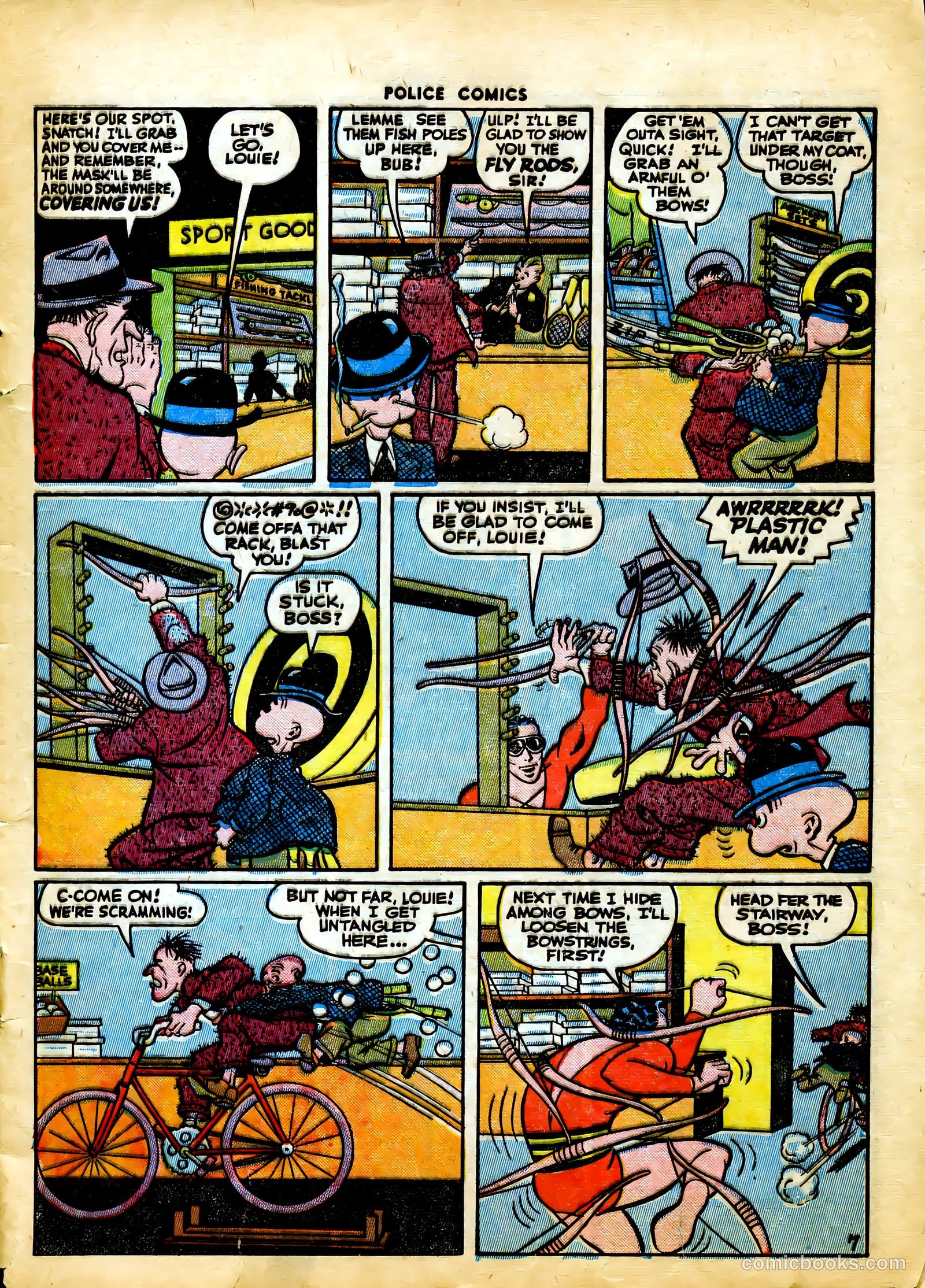 Police Comics #41 (1945) — page 9 of 60