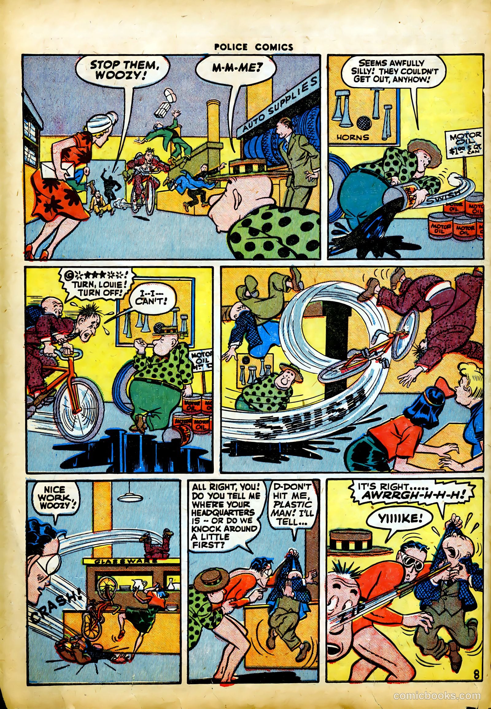 Police Comics #41 (1945) — page 10 of 60