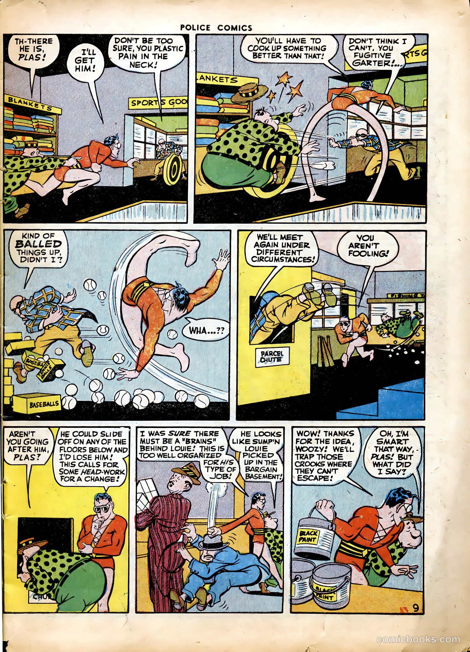 Police Comics #41 (1945) — page 11 of 60