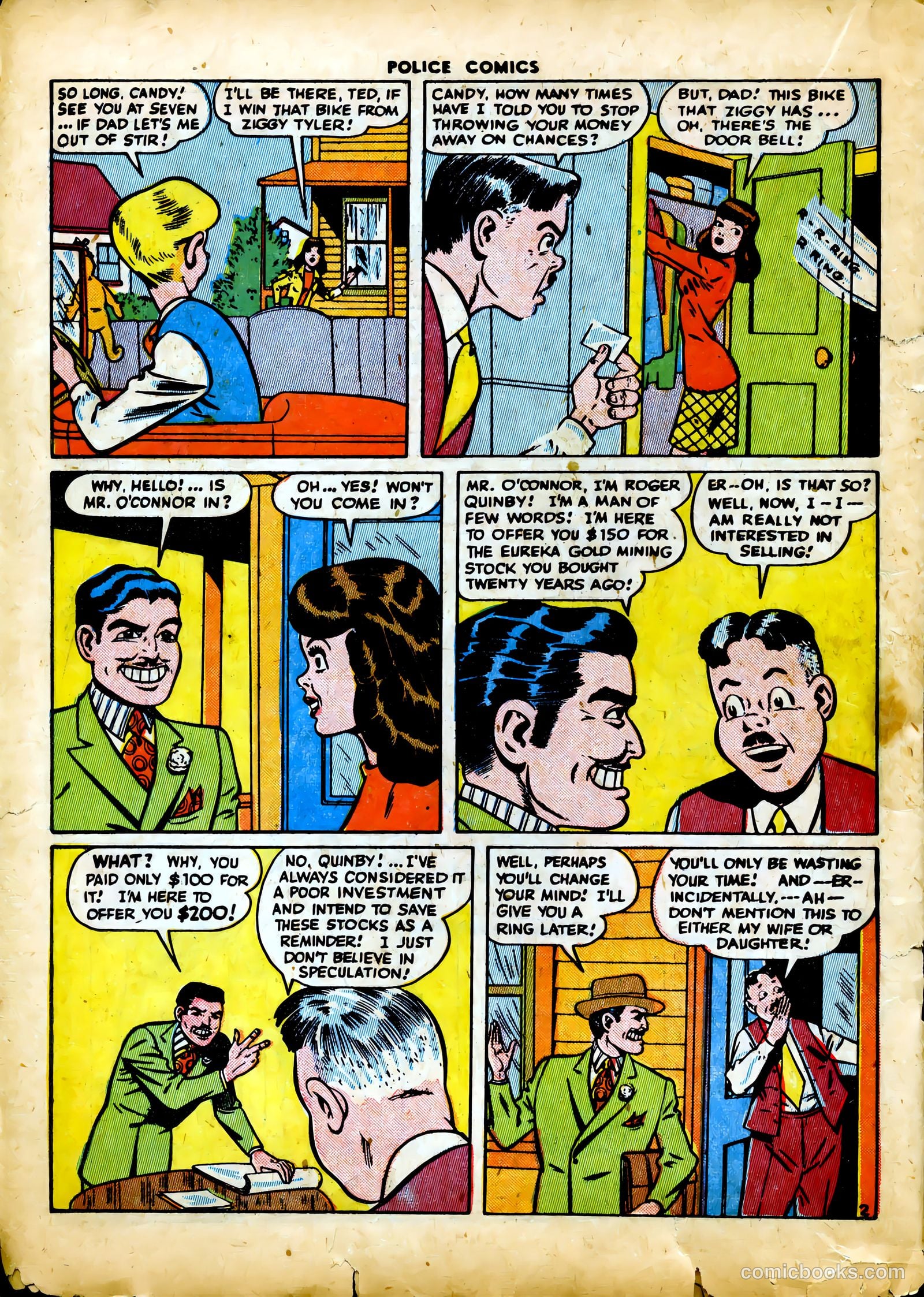 Police Comics #41 (1945) — page 32 of 60