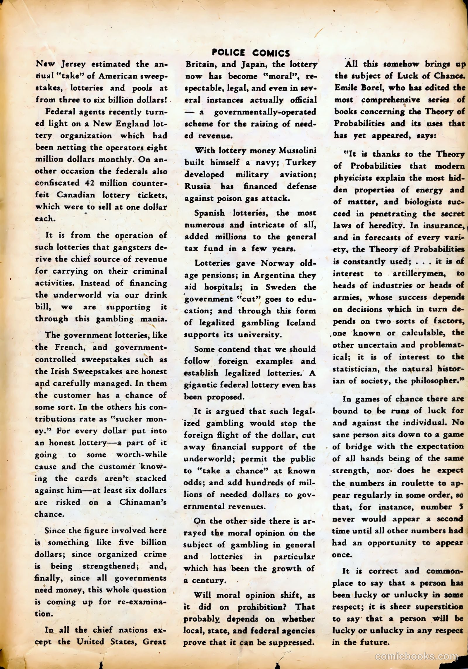 Police Comics #41 (1945) — page 39 of 60