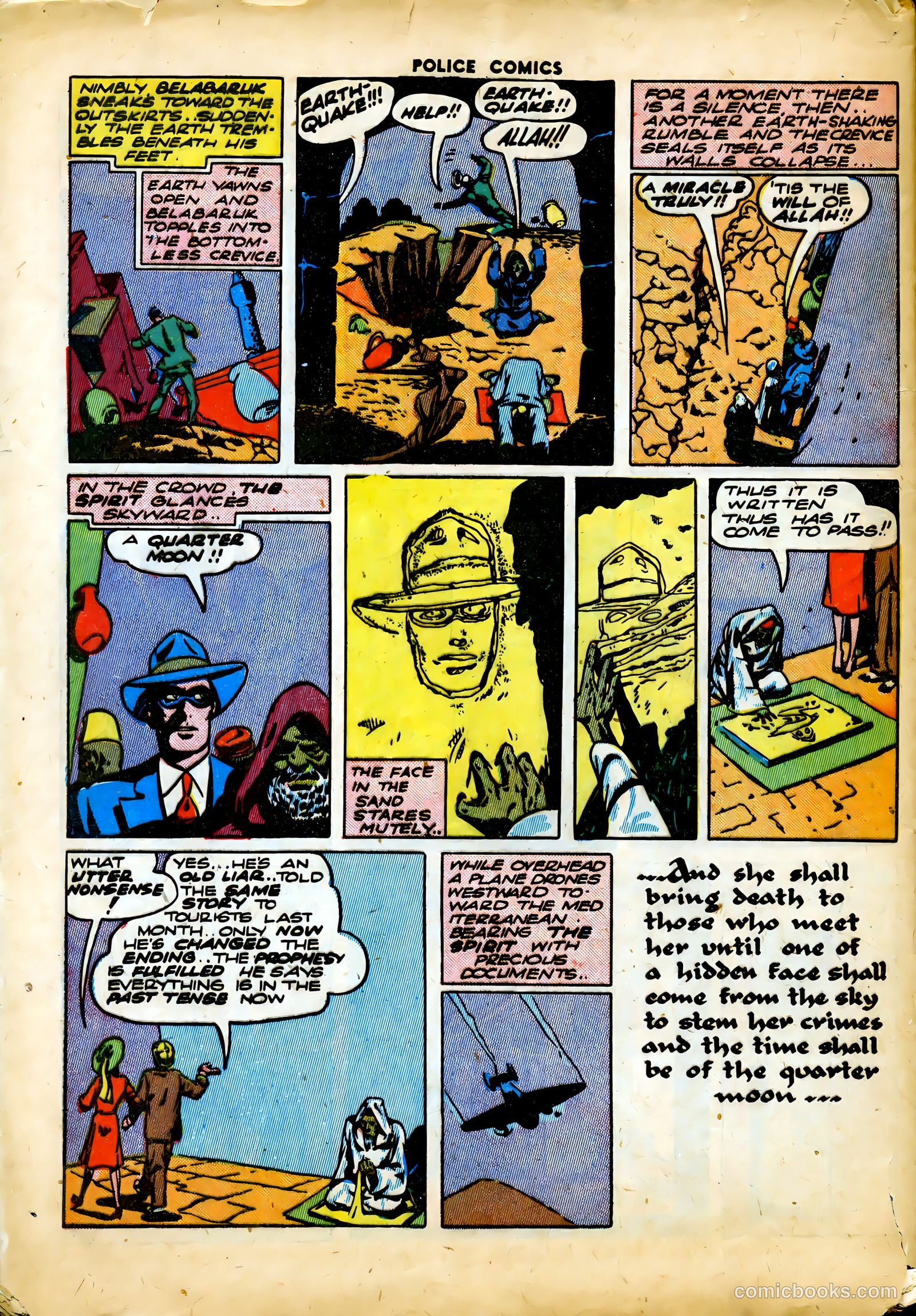 Police Comics #41 (1945) — page 58 of 60
