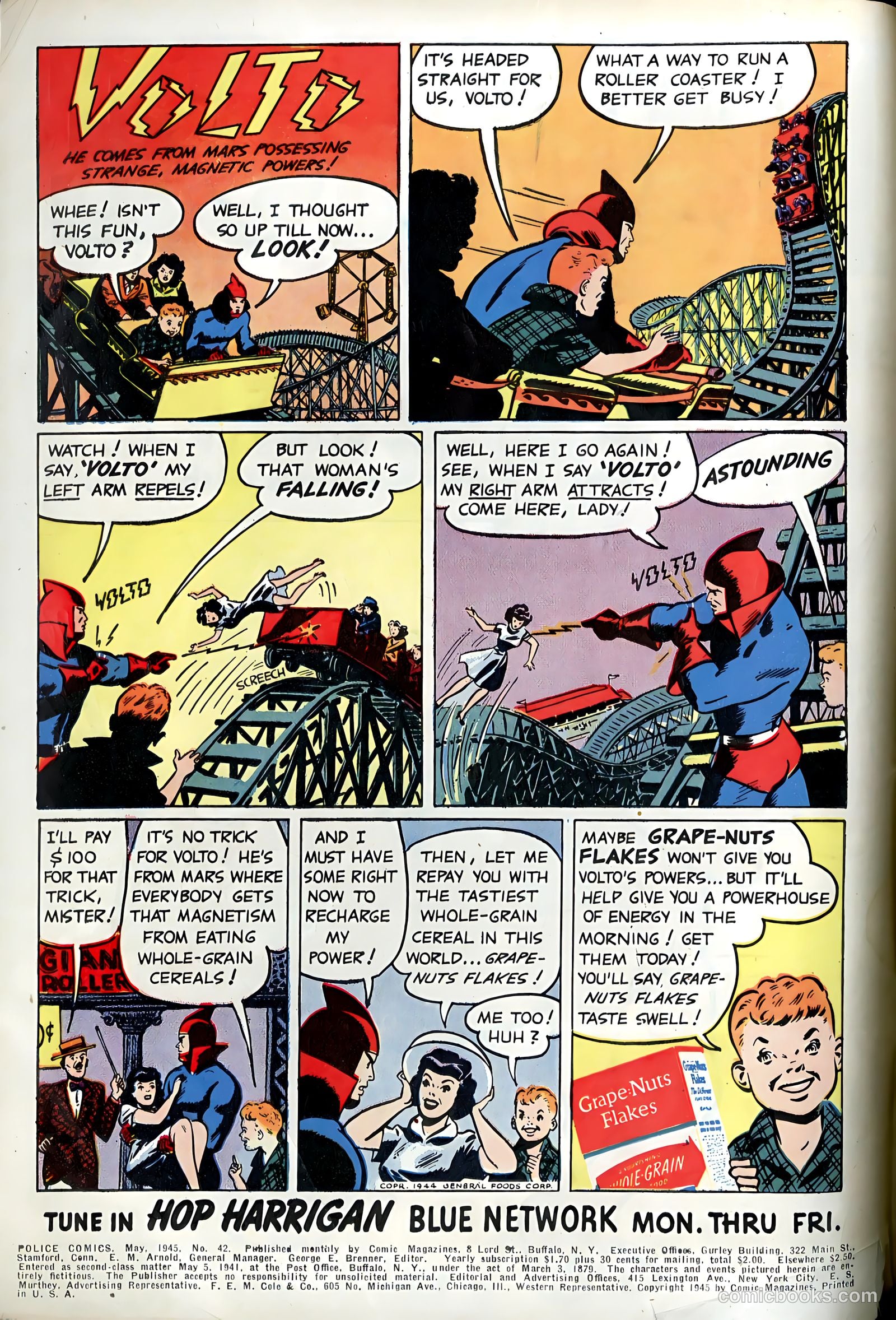 Police Comics #42 (1945) — page 2 of 60