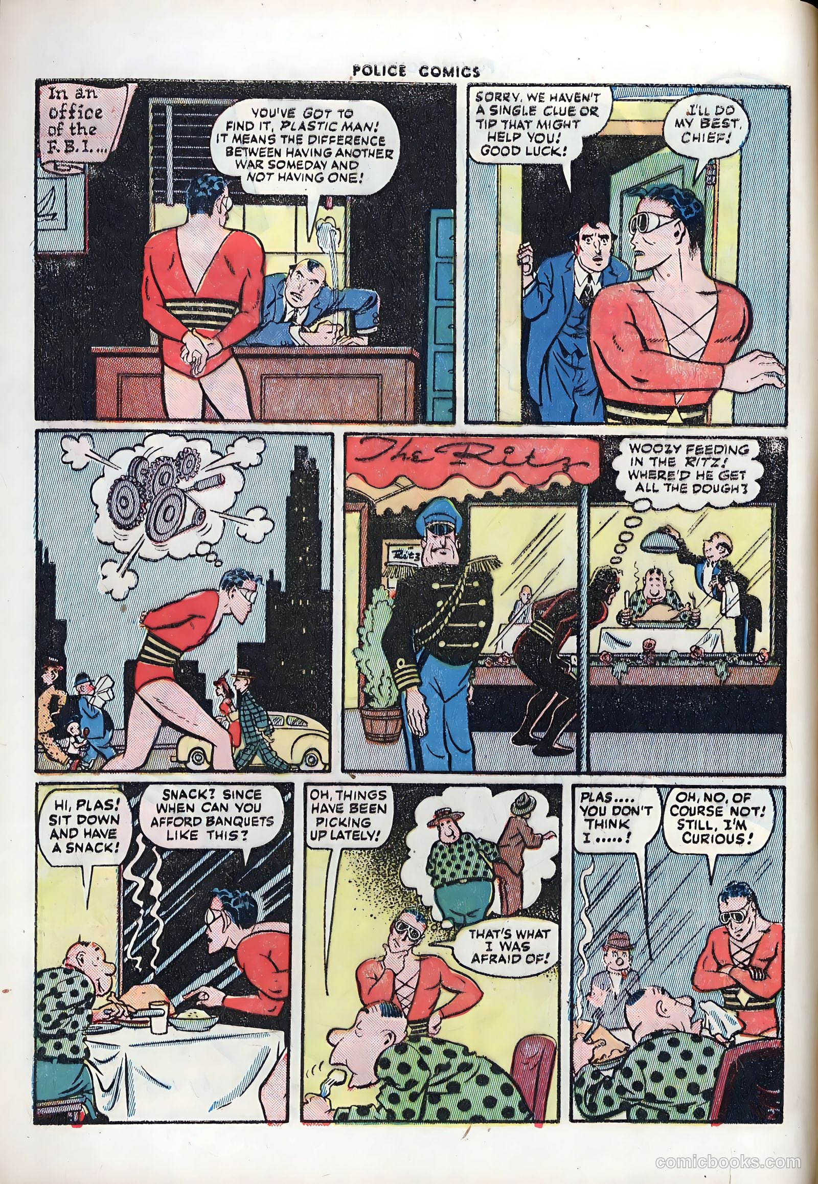 Police Comics #42 (1945) — page 4 of 60