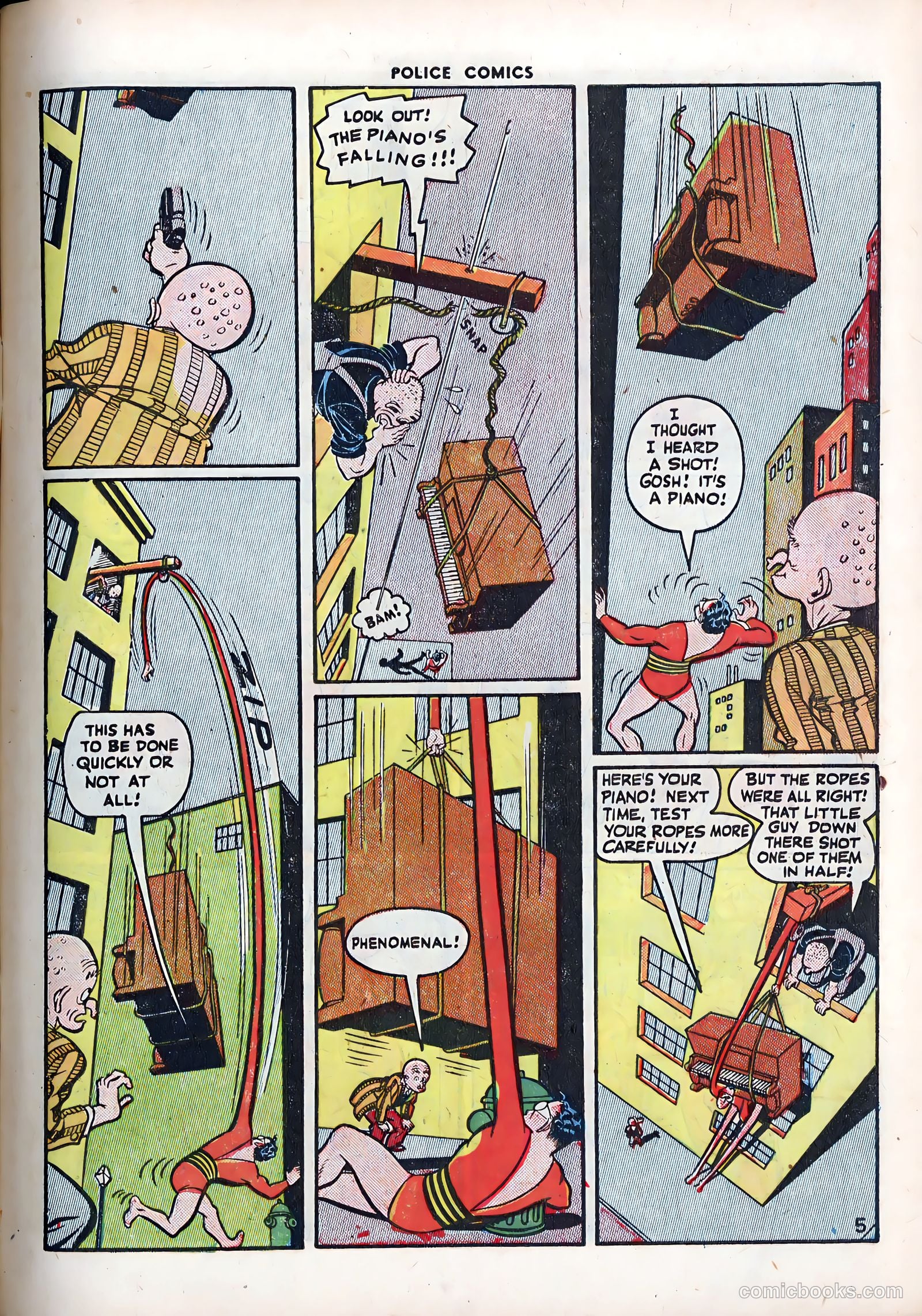 Police Comics #42 (1945) — page 7 of 60