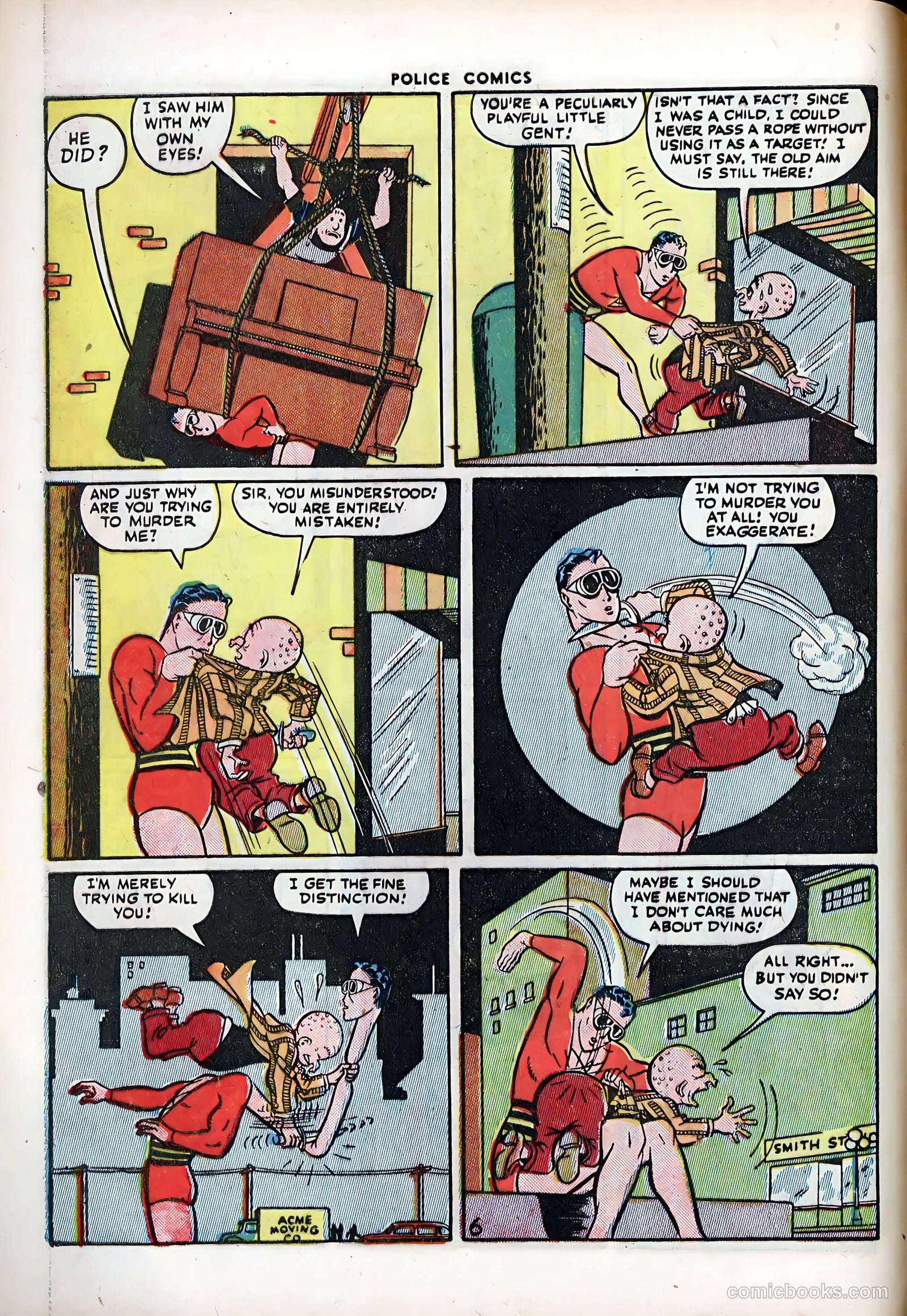 Police Comics #42 (1945) — page 8 of 60