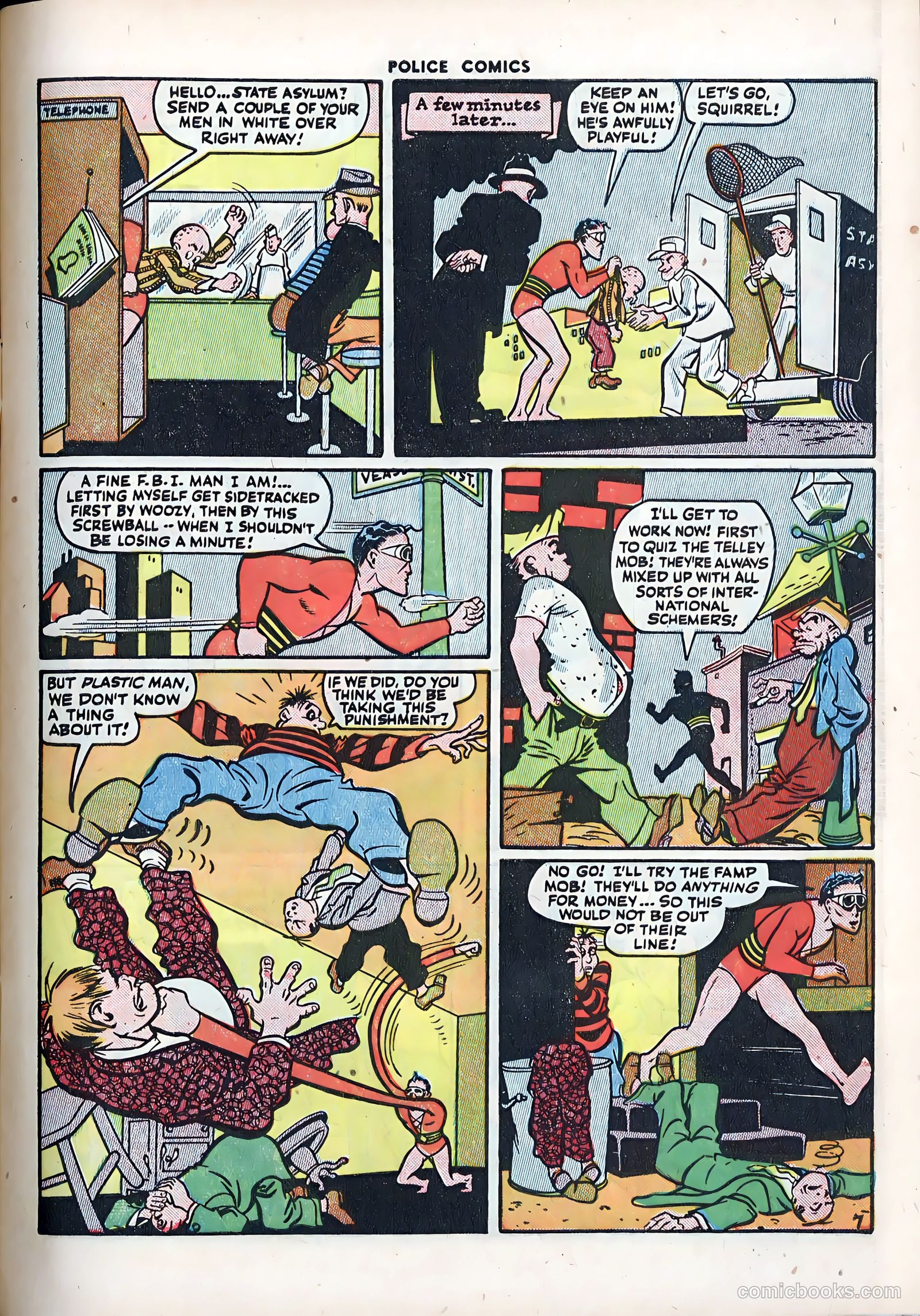 Police Comics #42 (1945) — page 9 of 60