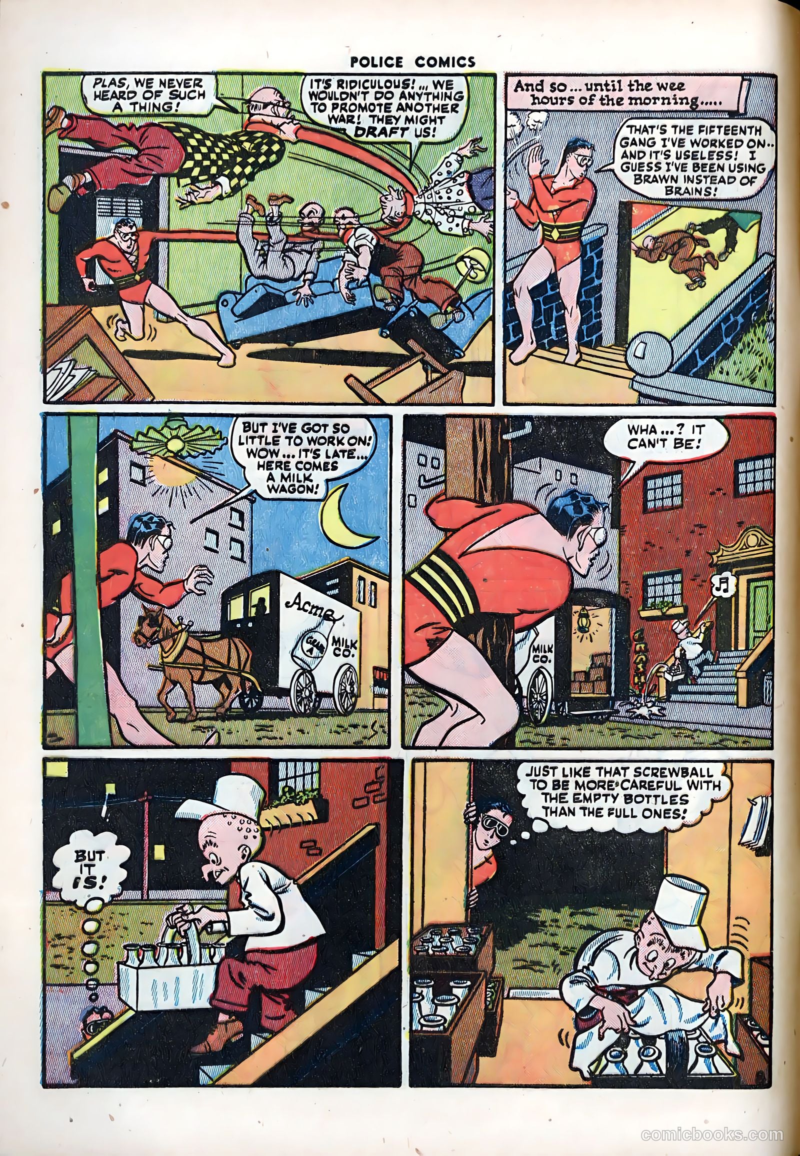 Police Comics #42 (1945) — page 10 of 60