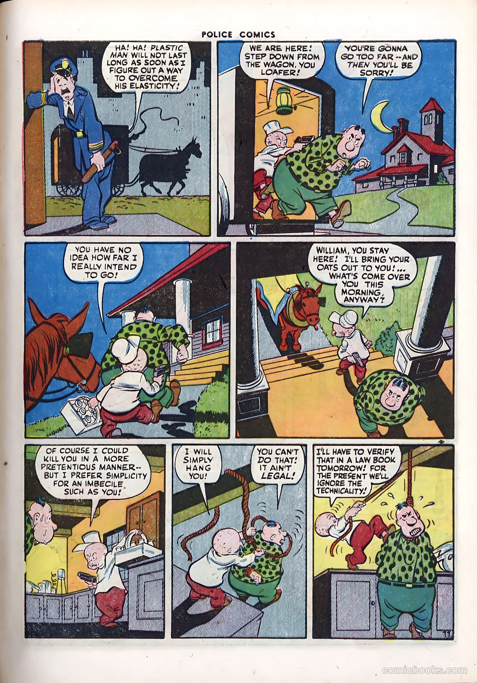 Police Comics #42 (1945) — page 13 of 60