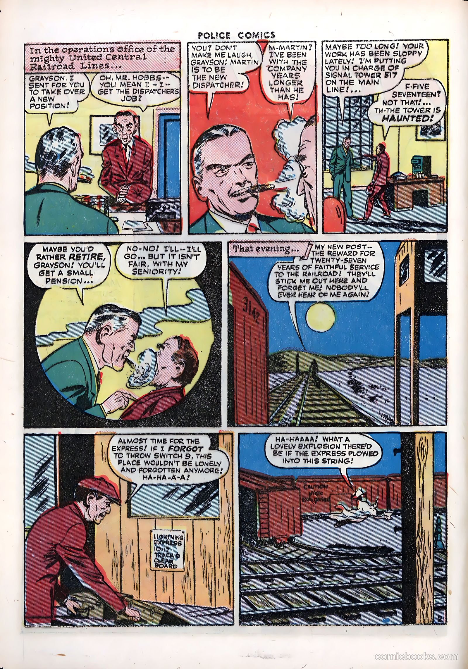 Police Comics #42 (1945) — page 32 of 60