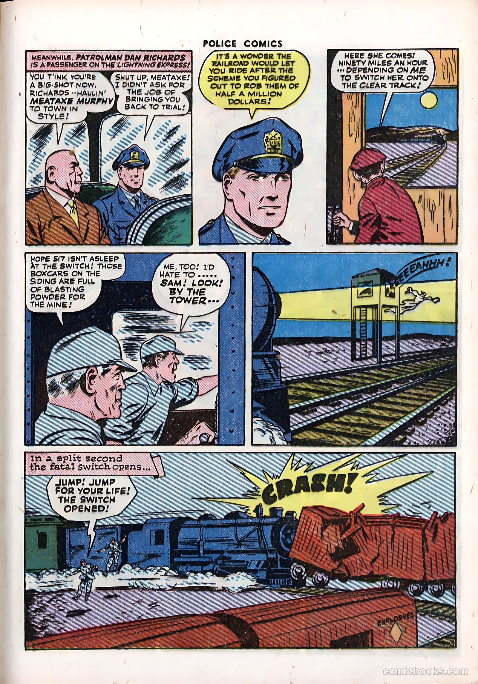 Police Comics #42 (1945) — page 33 of 60