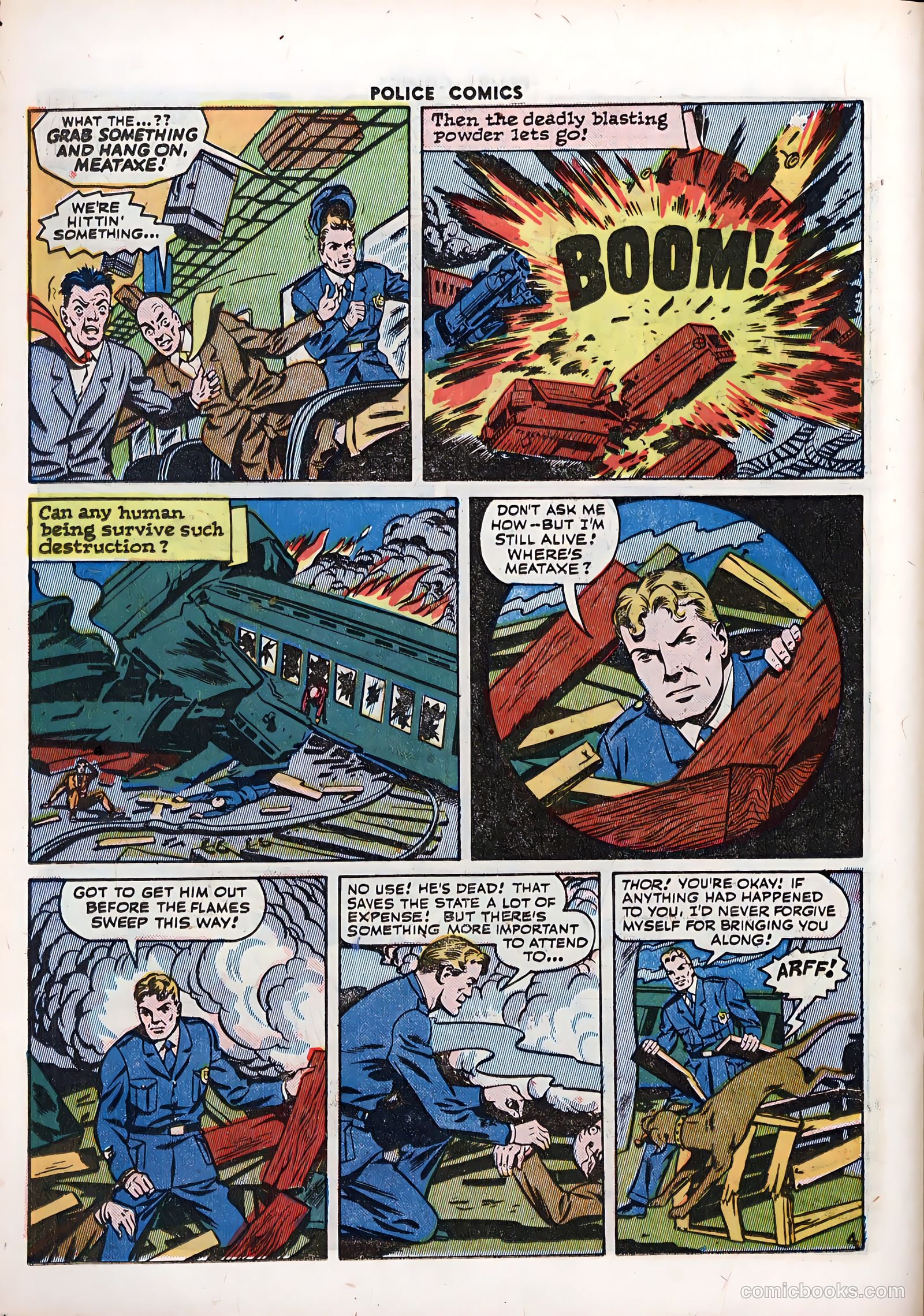 Police Comics #42 (1945) — page 34 of 60