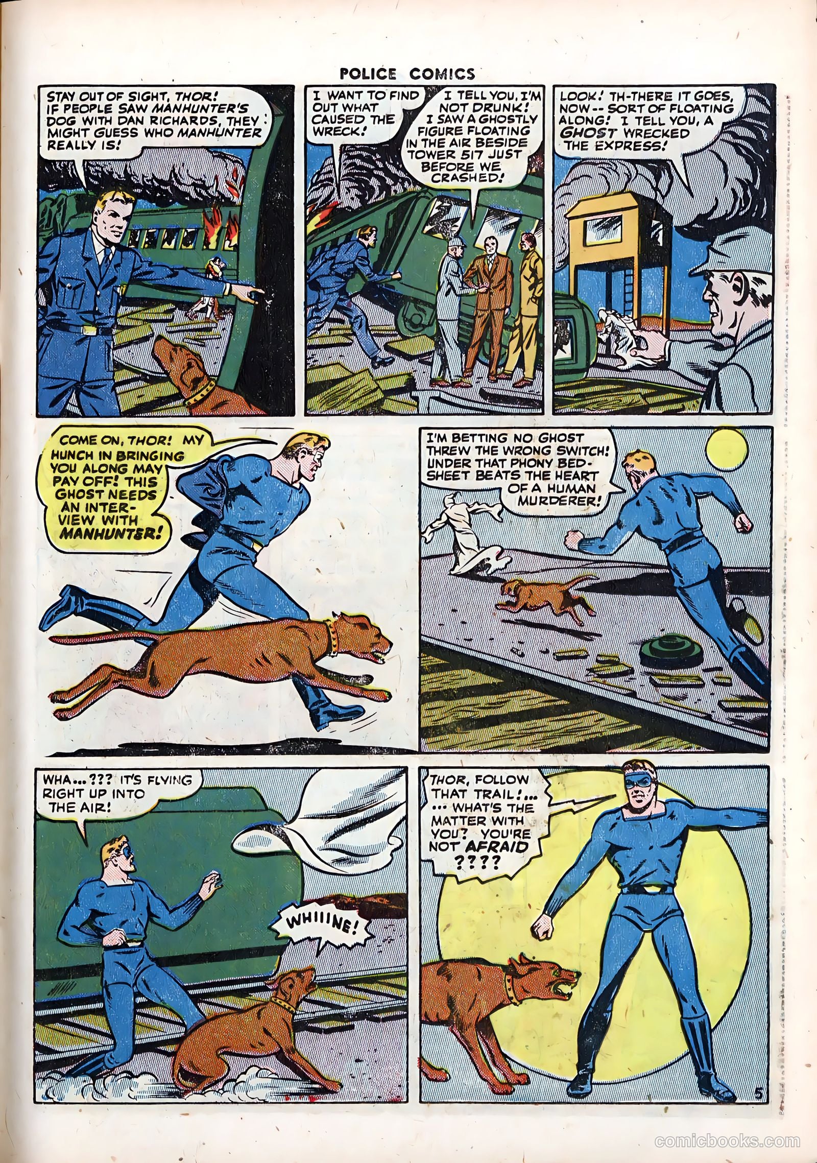 Police Comics #42 (1945) — page 35 of 60
