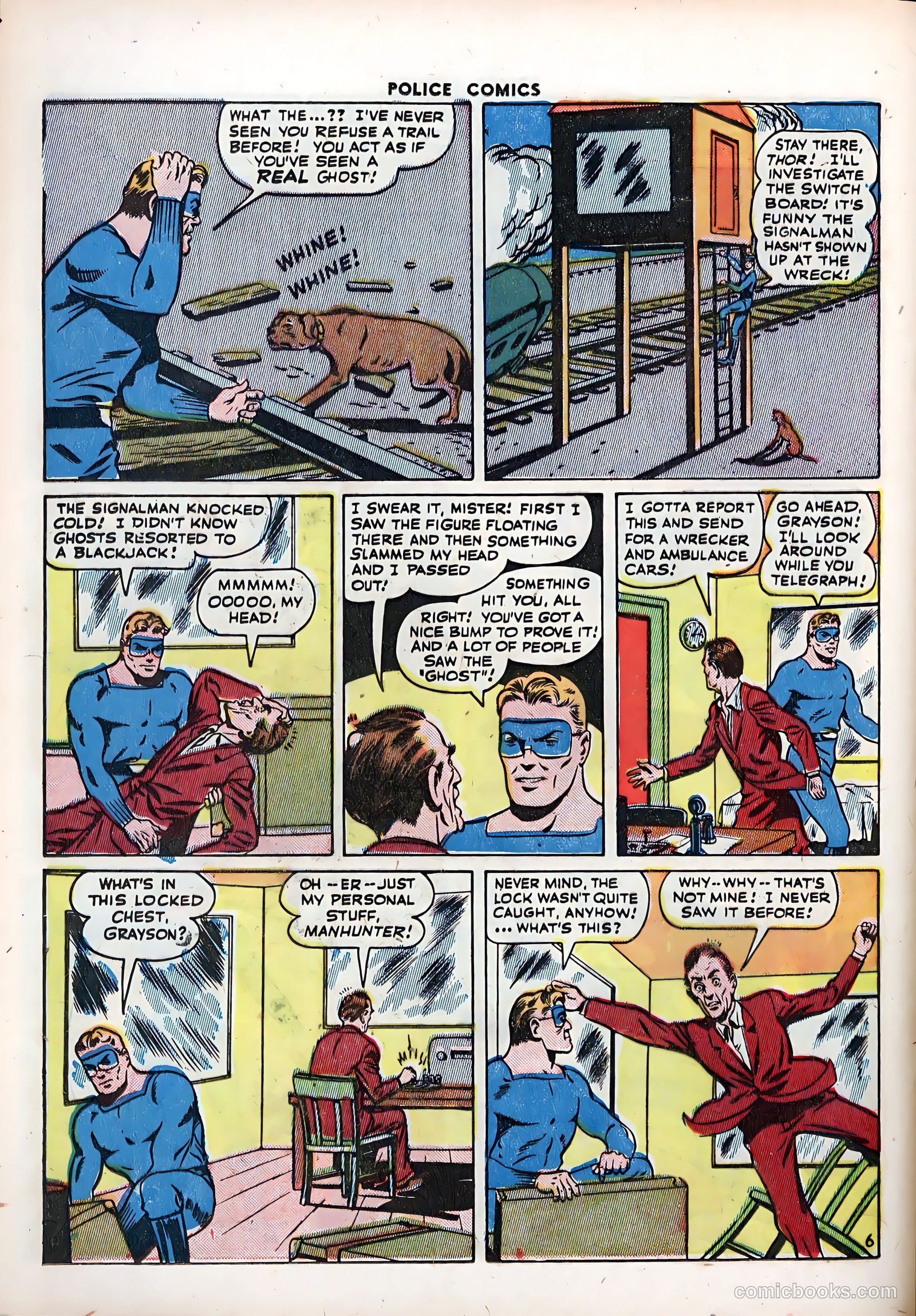 Police Comics #42 (1945) — page 36 of 60