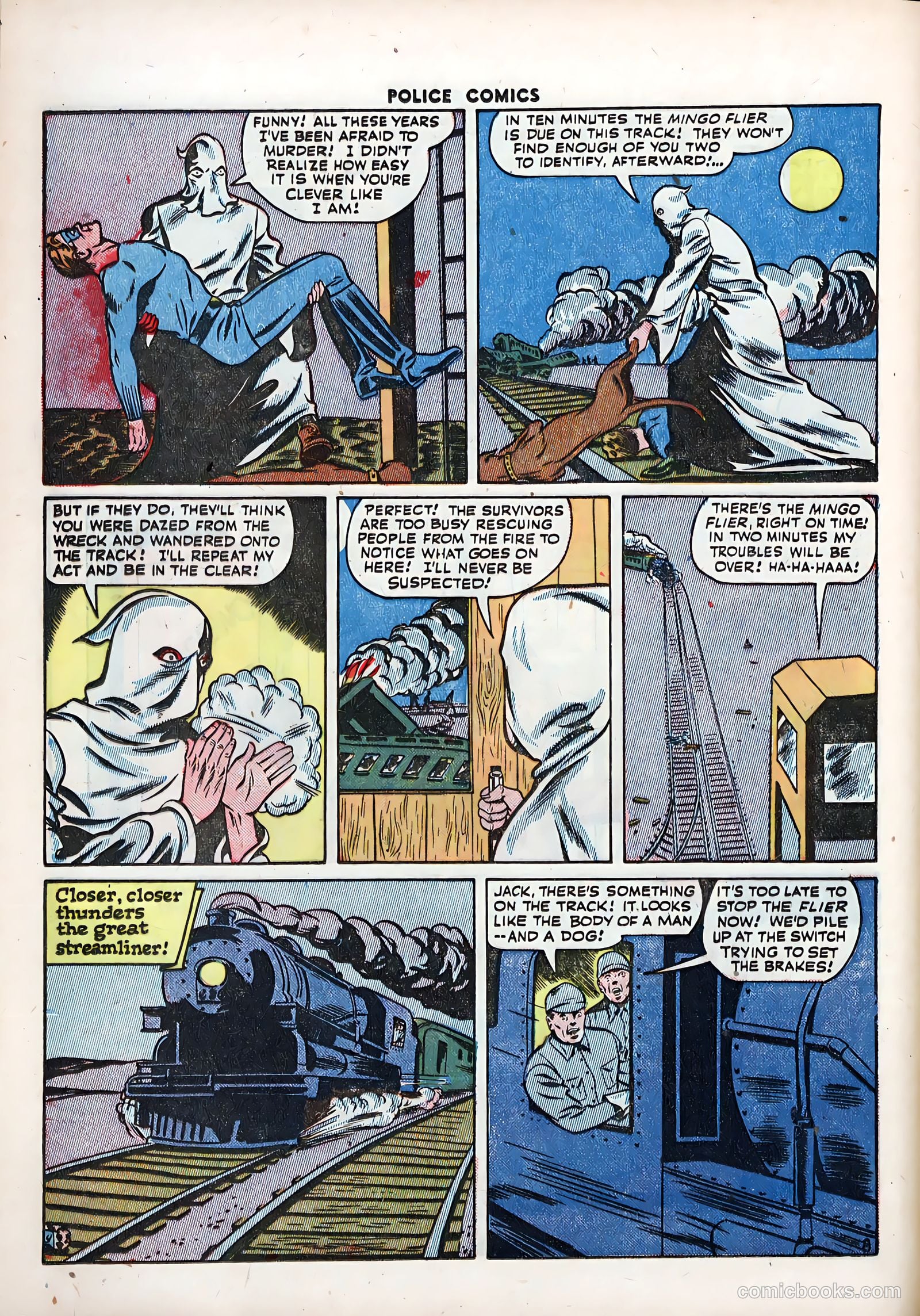 Police Comics #42 (1945) — page 38 of 60