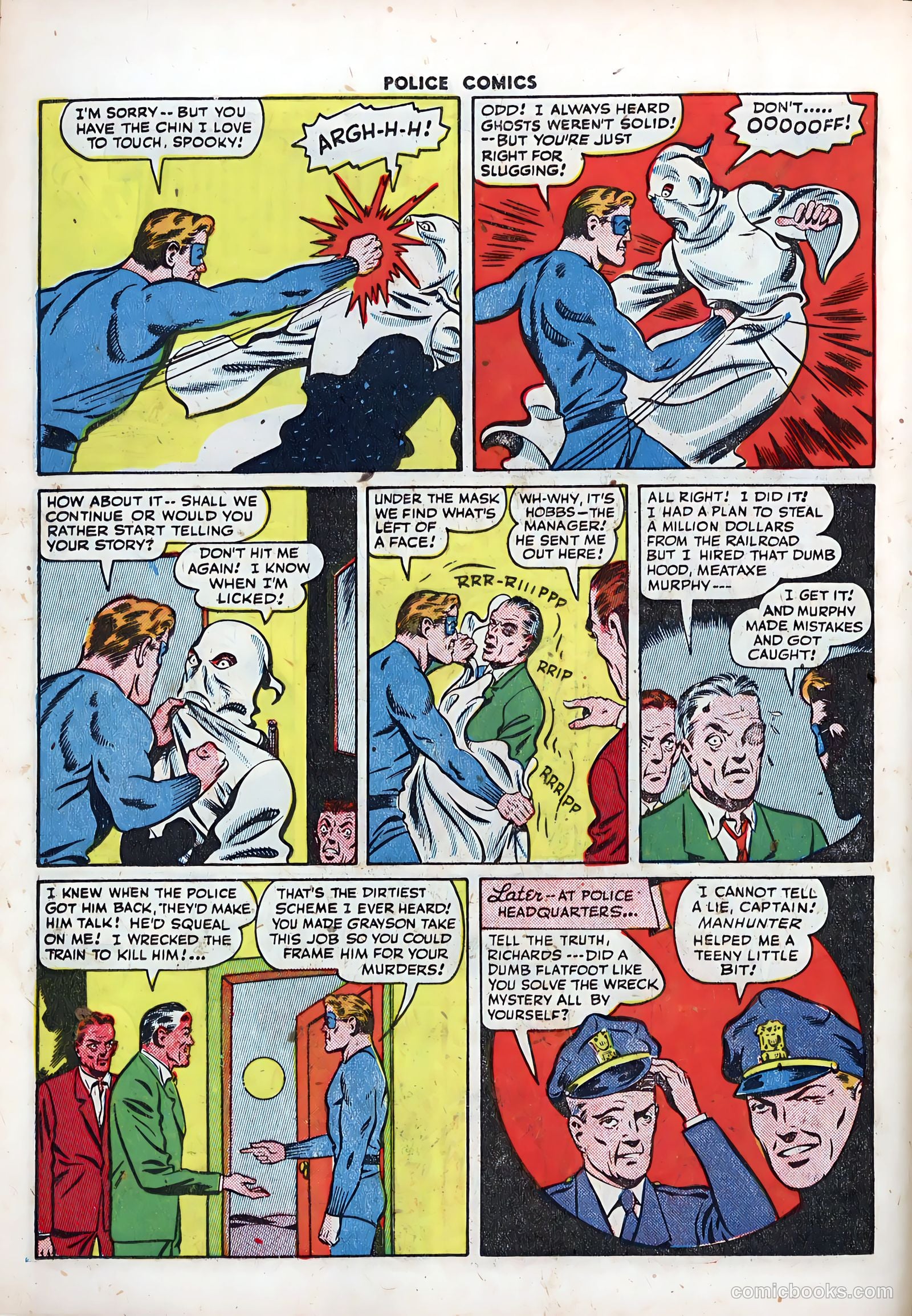 Police Comics #42 (1945) — page 40 of 60