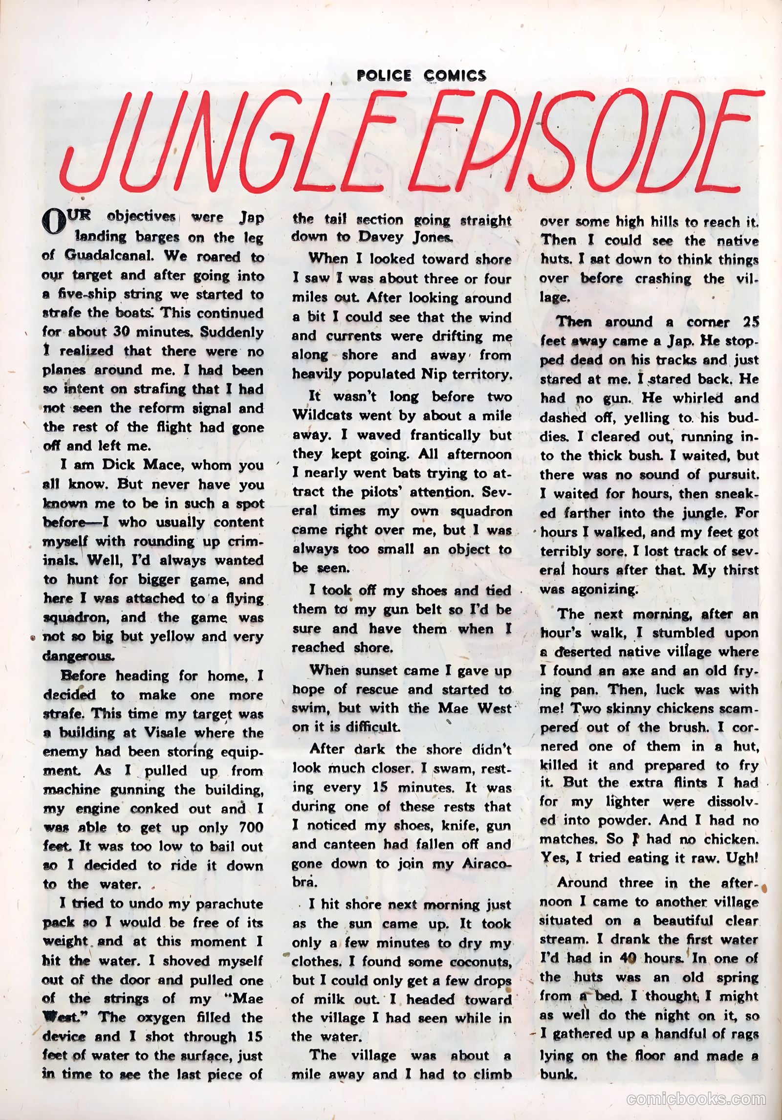 Police Comics #42 (1945) — page 42 of 60