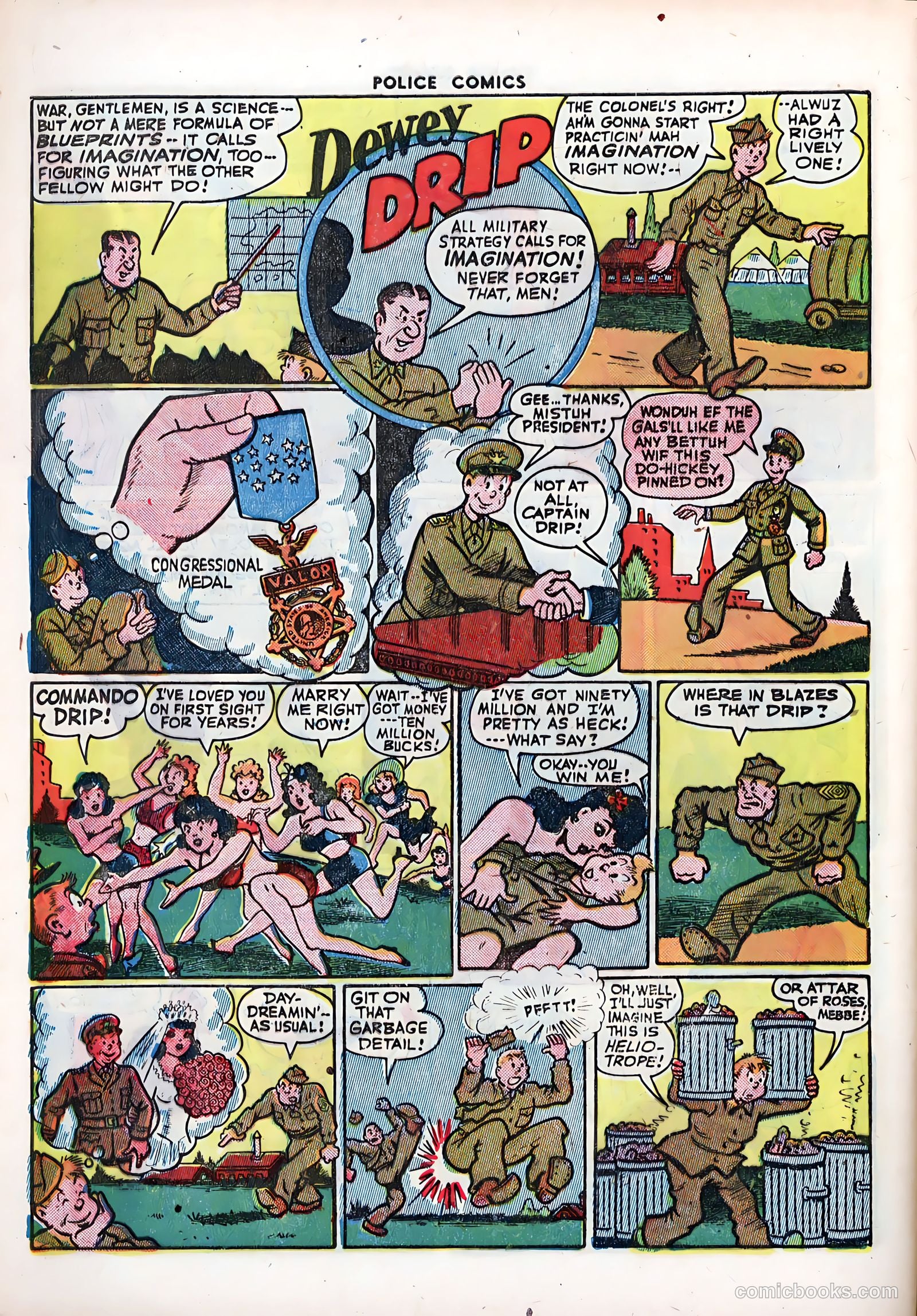 Police Comics #42 (1945) — page 50 of 60