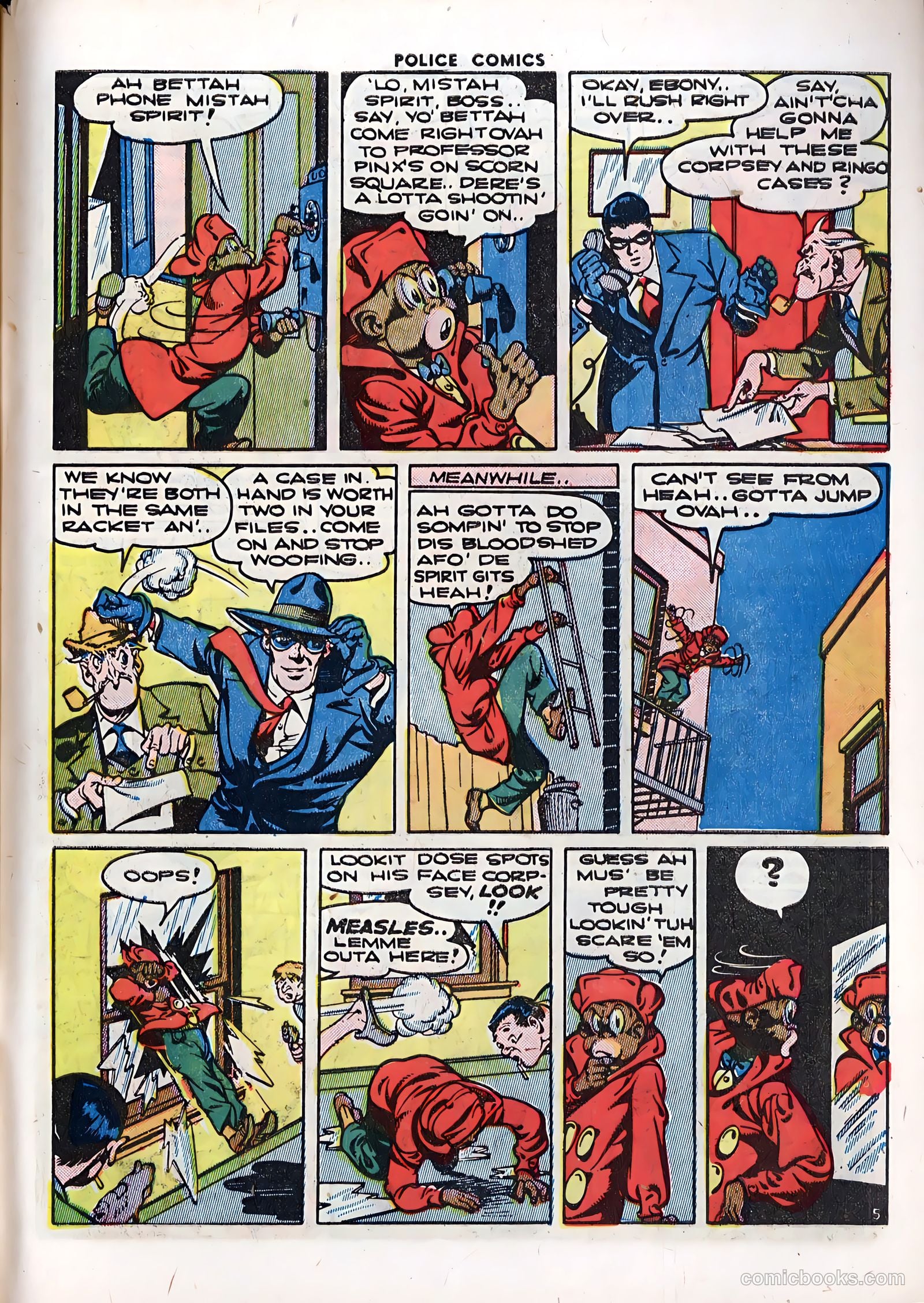 Police Comics #42 (1945) — page 55 of 60