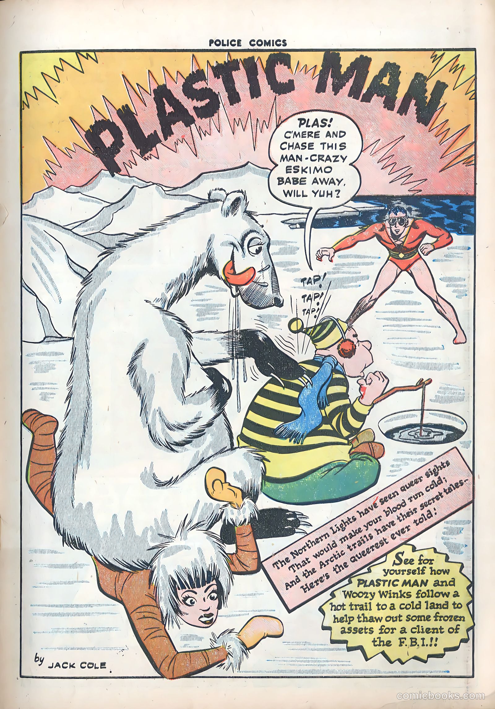 Police Comics #43 (1945) — page 3 of 60