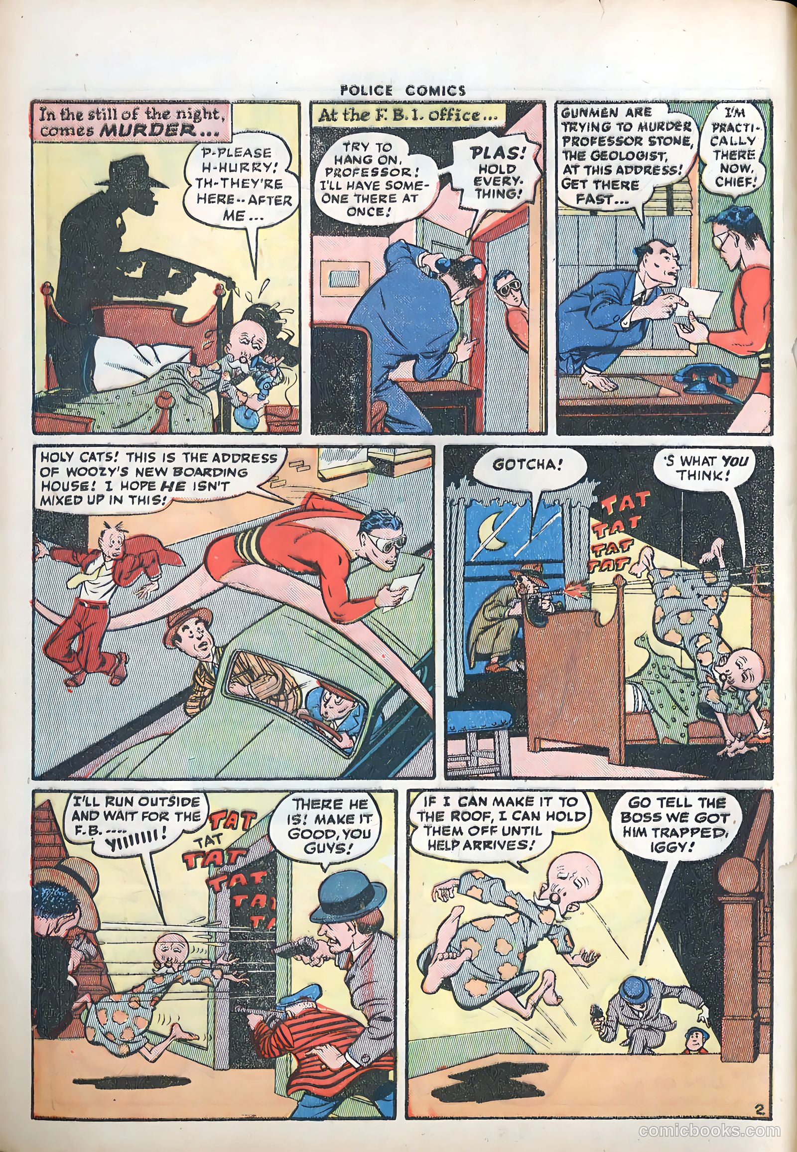 Police Comics #43 (1945) — page 4 of 60
