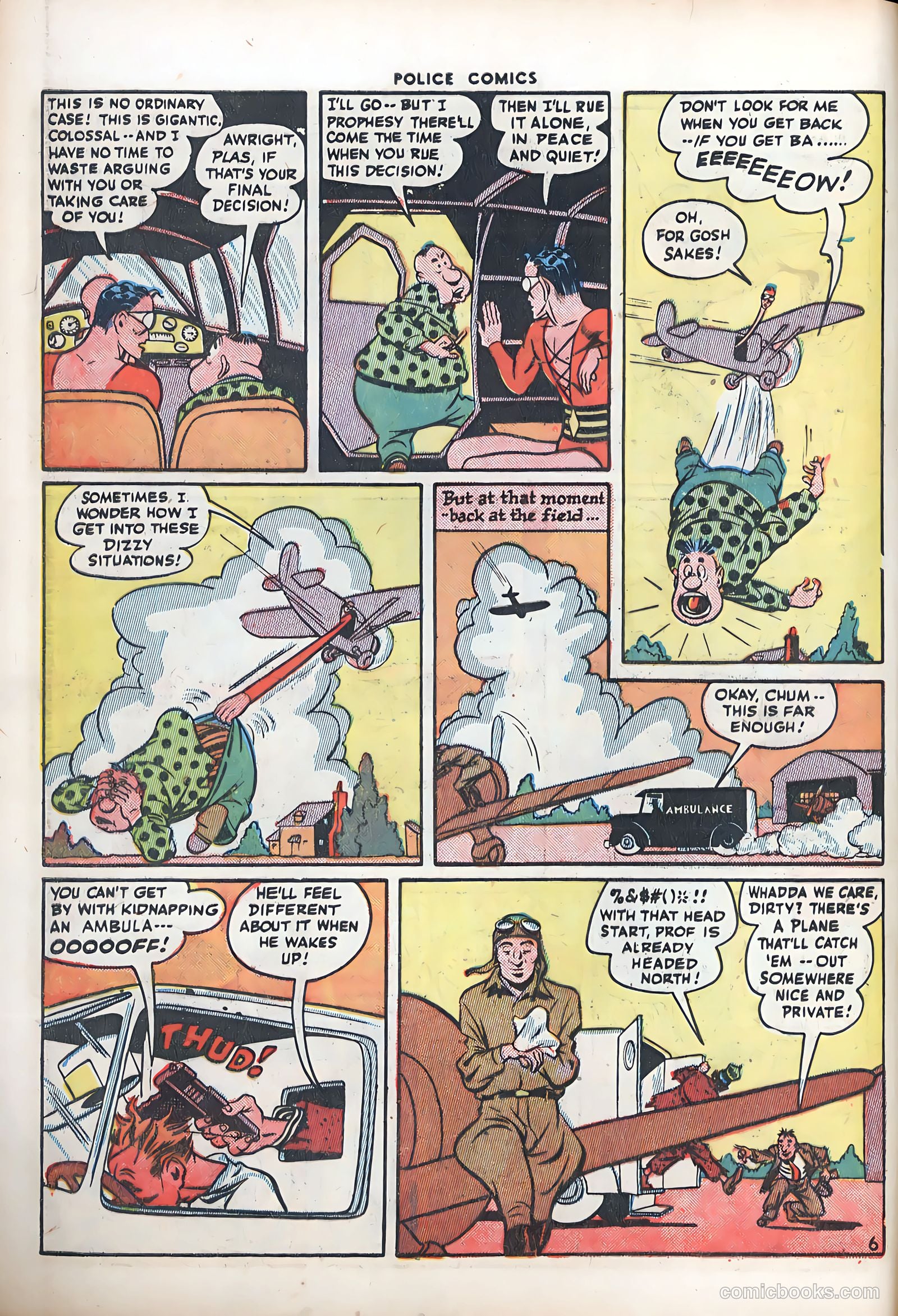 Police Comics #43 (1945) — page 8 of 60
