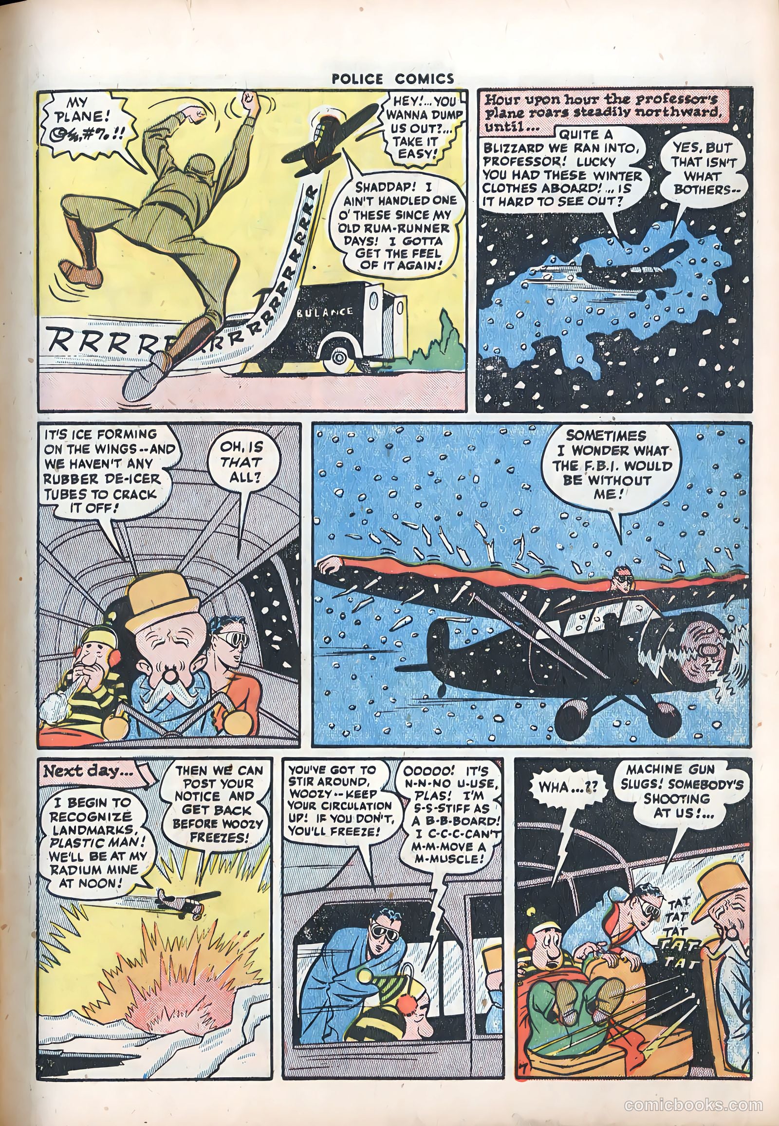 Police Comics #43 (1945) — page 9 of 60