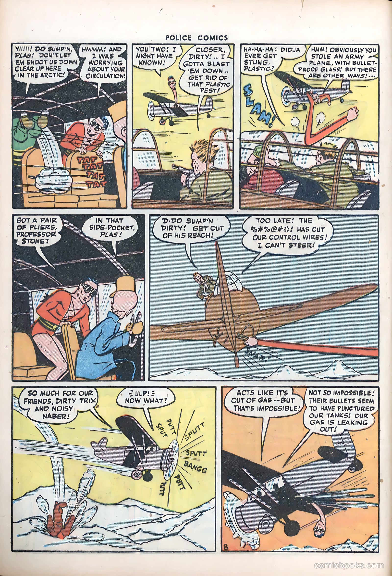 Police Comics #43 (1945) — page 10 of 60