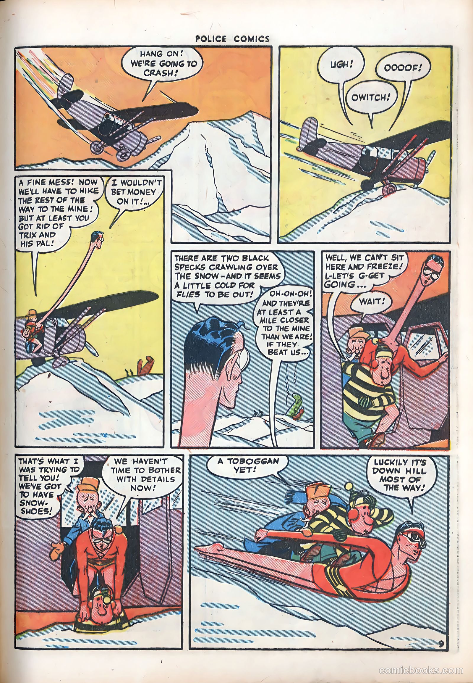 Police Comics #43 (1945) — page 11 of 60