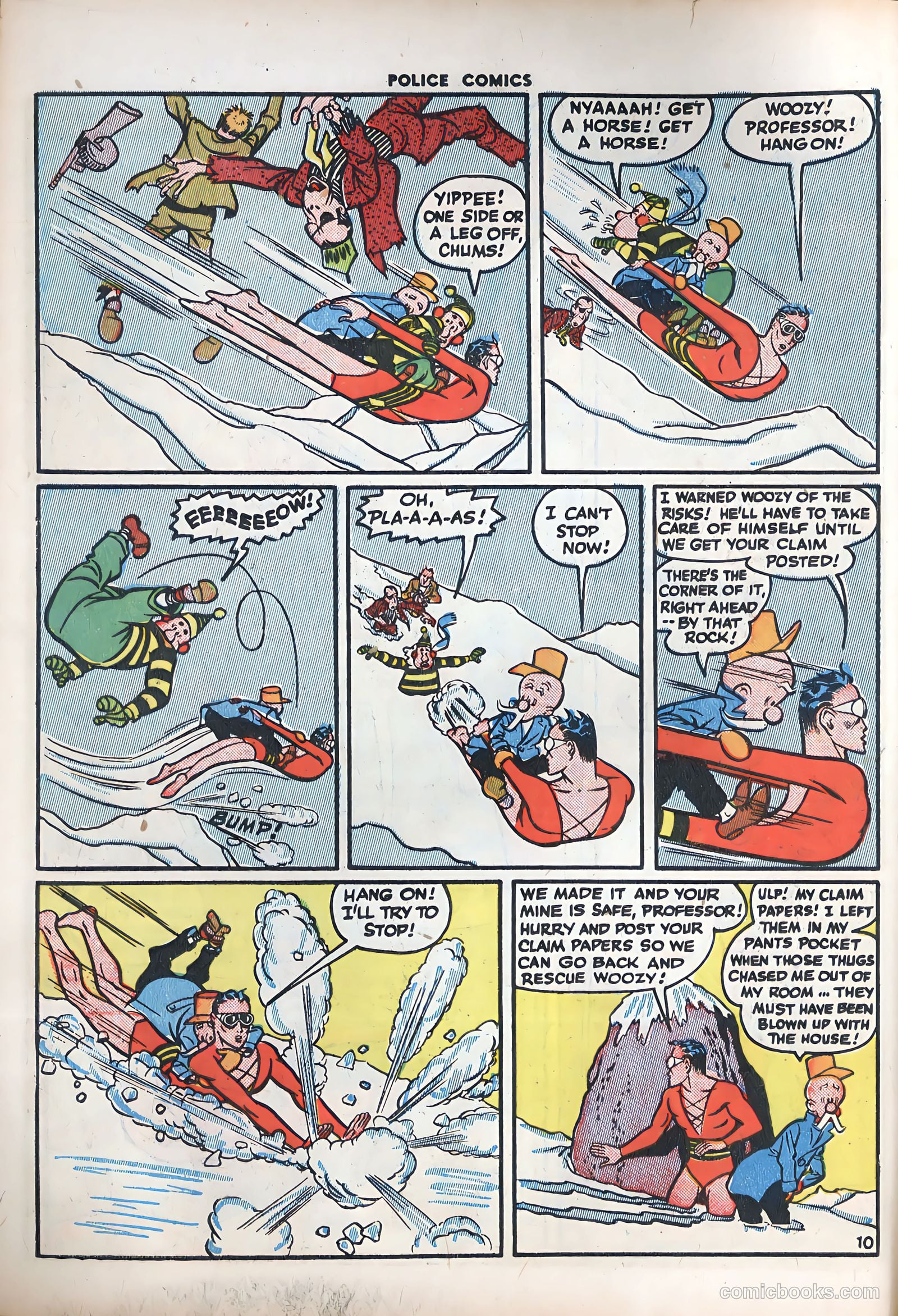 Police Comics #43 (1945) — page 12 of 60