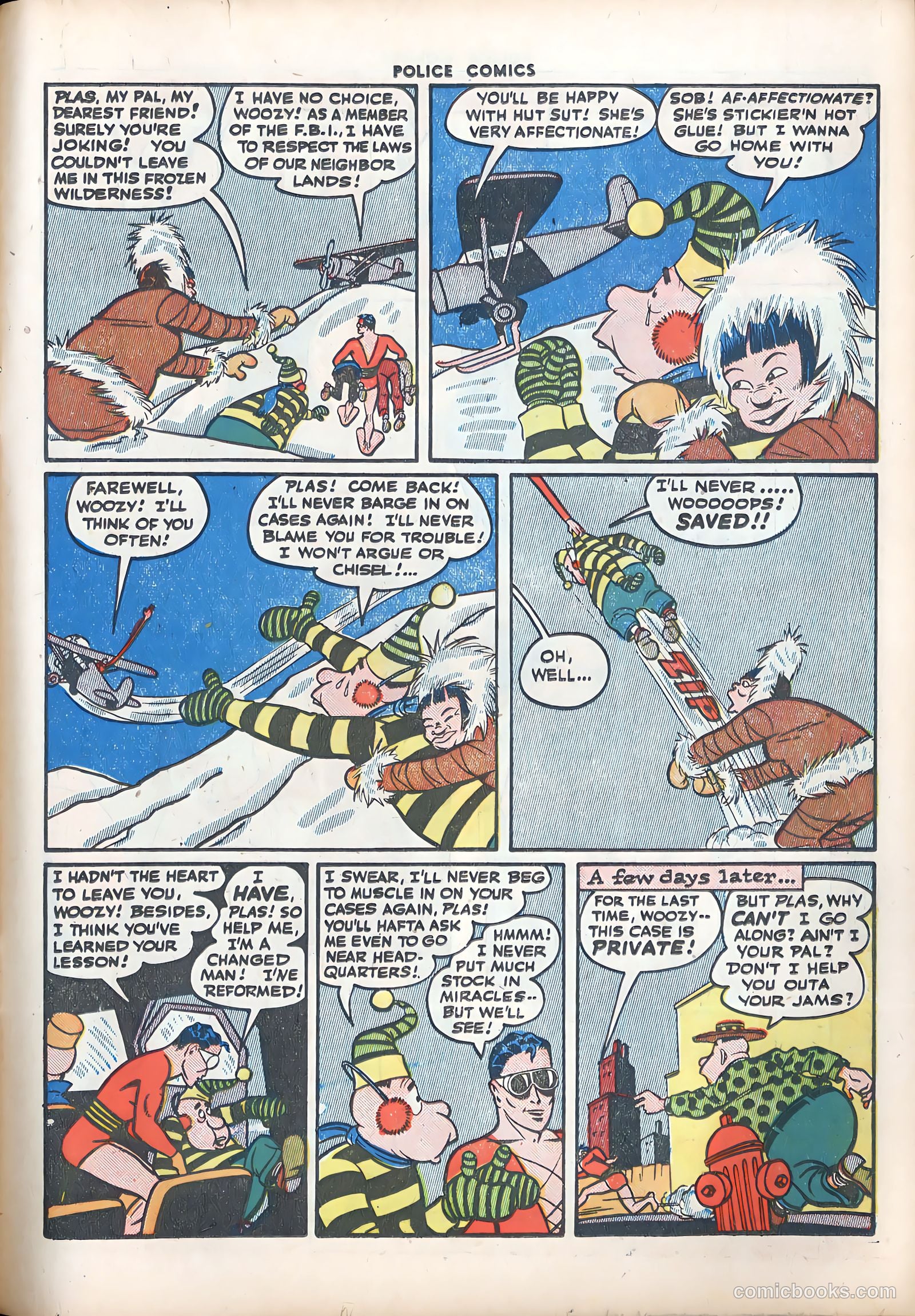Police Comics #43 (1945) — page 17 of 60