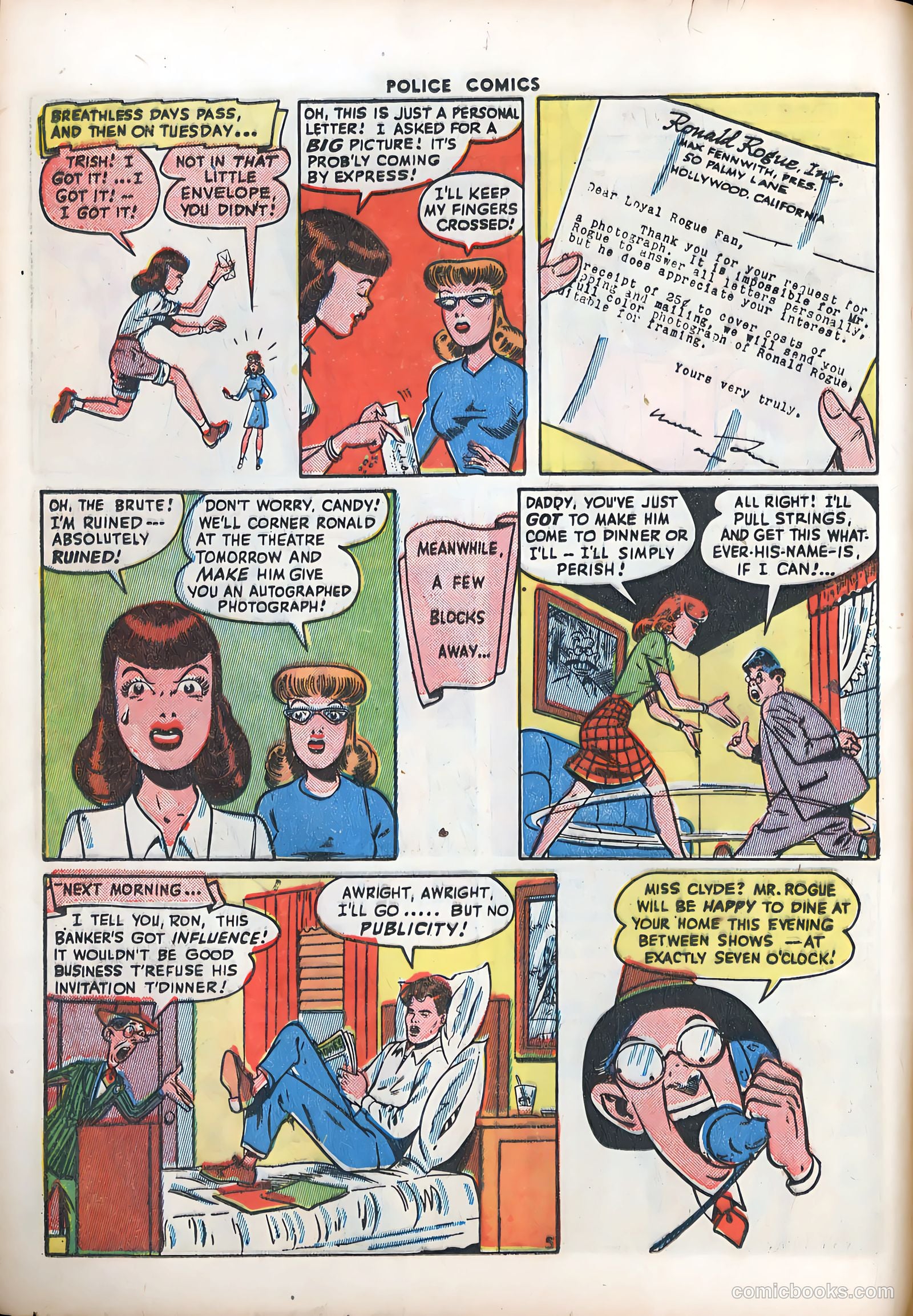 Police Comics #43 (1945) — page 22 of 60