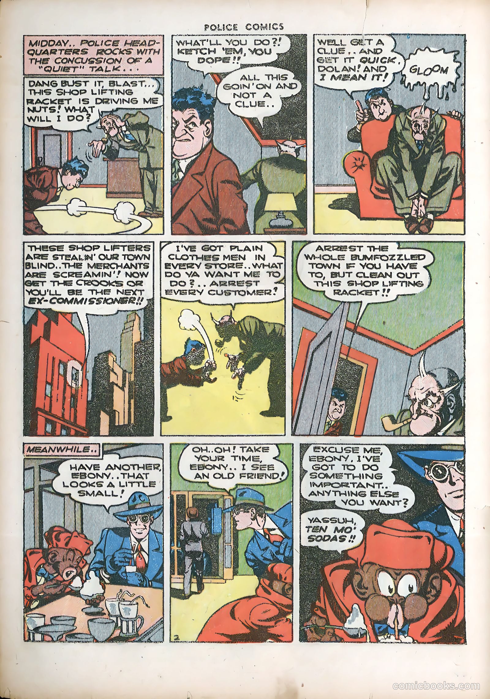 Police Comics #43 (1945) — page 32 of 60