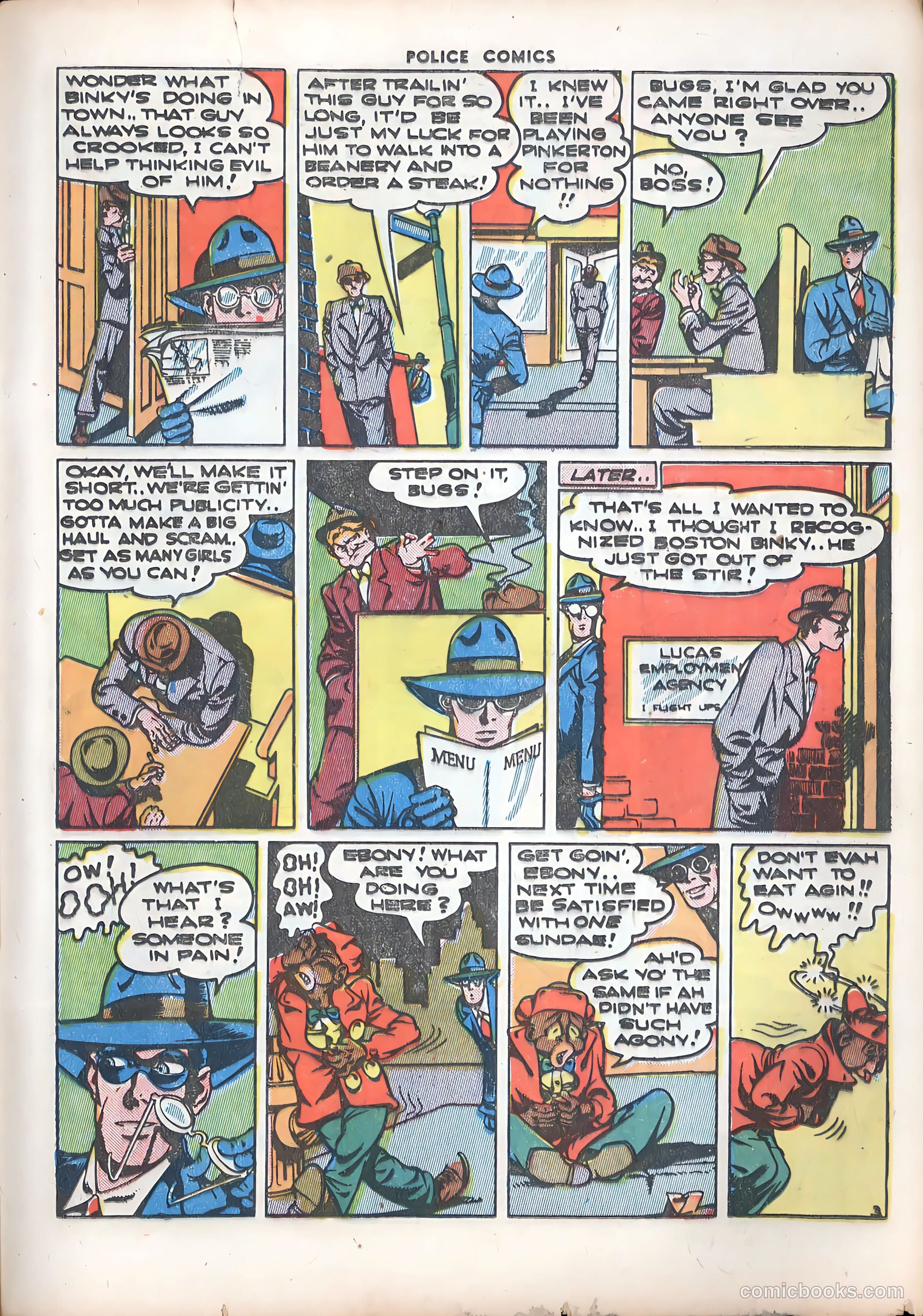 Police Comics #43 (1945) — page 33 of 60