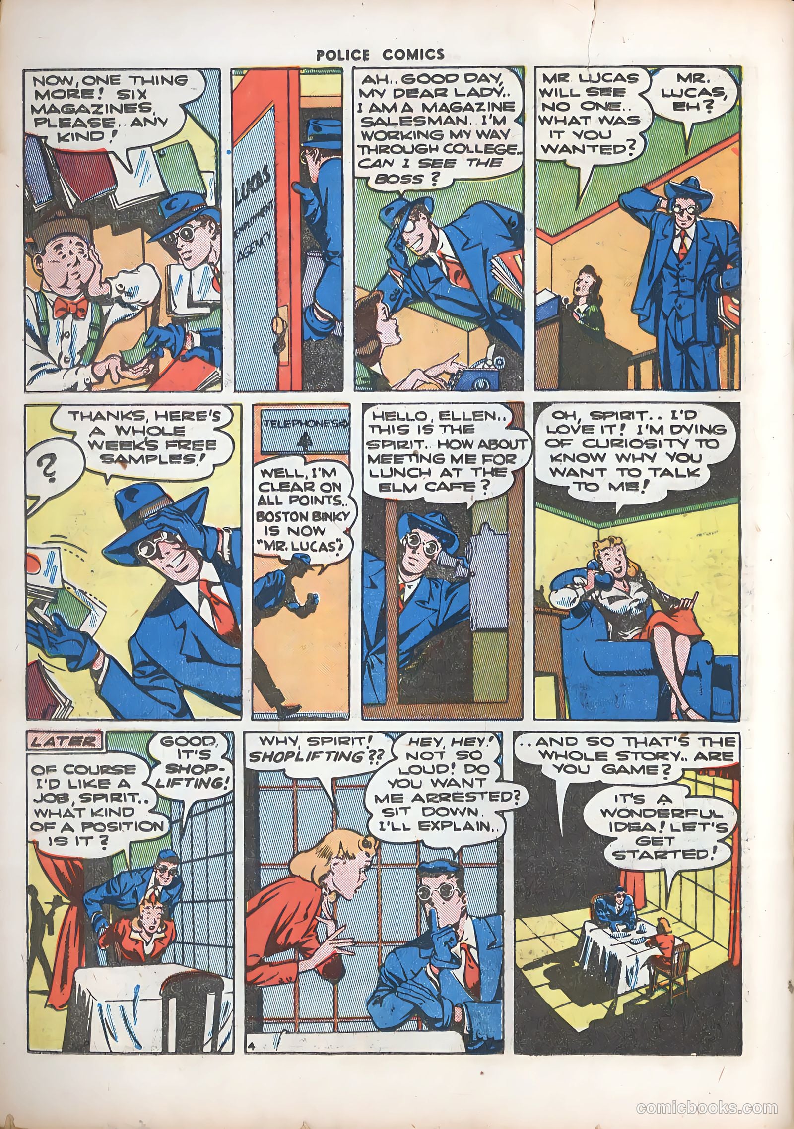 Police Comics #43 (1945) — page 34 of 60