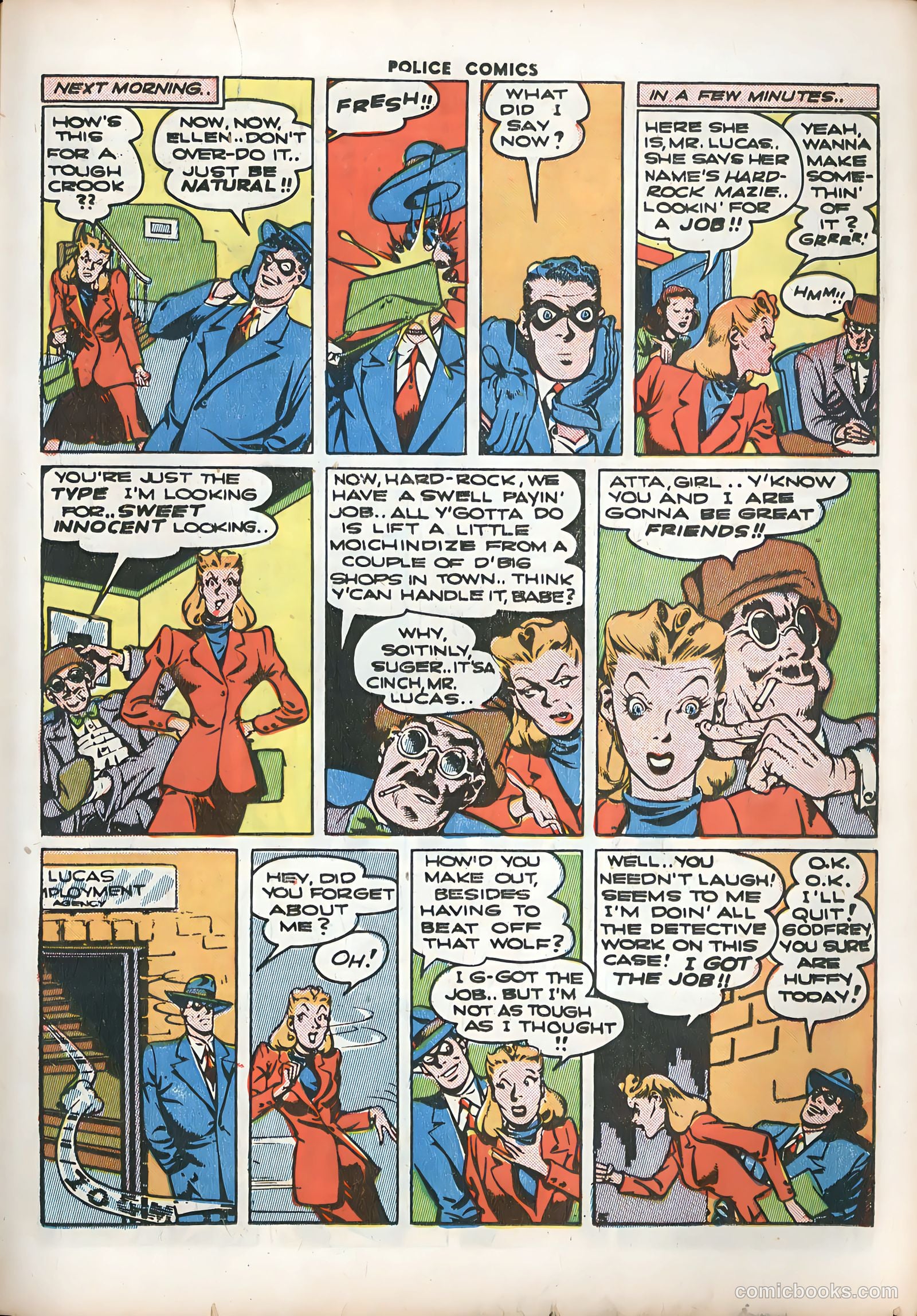 Police Comics #43 (1945) — page 35 of 60